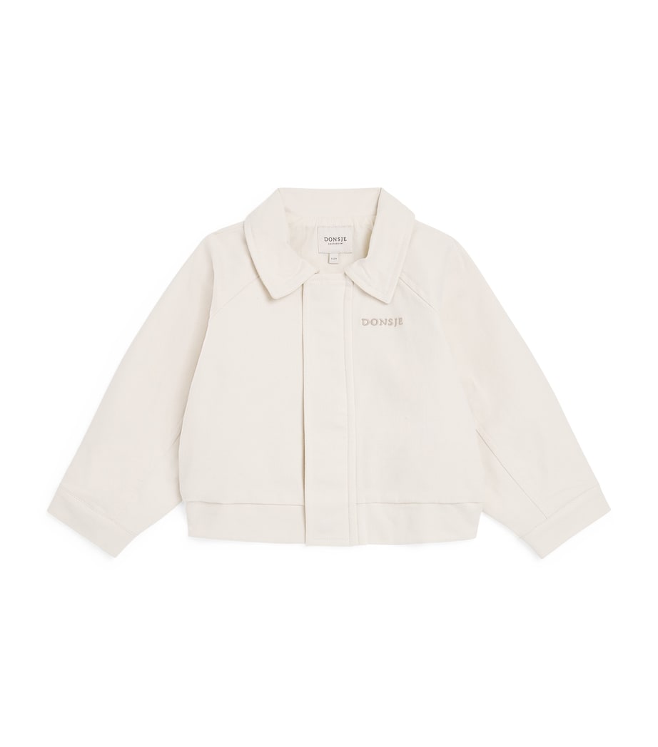 Cotton-Blend Weslie Bomber Jacket (1-4 Years) 133BIRCH Image 1
