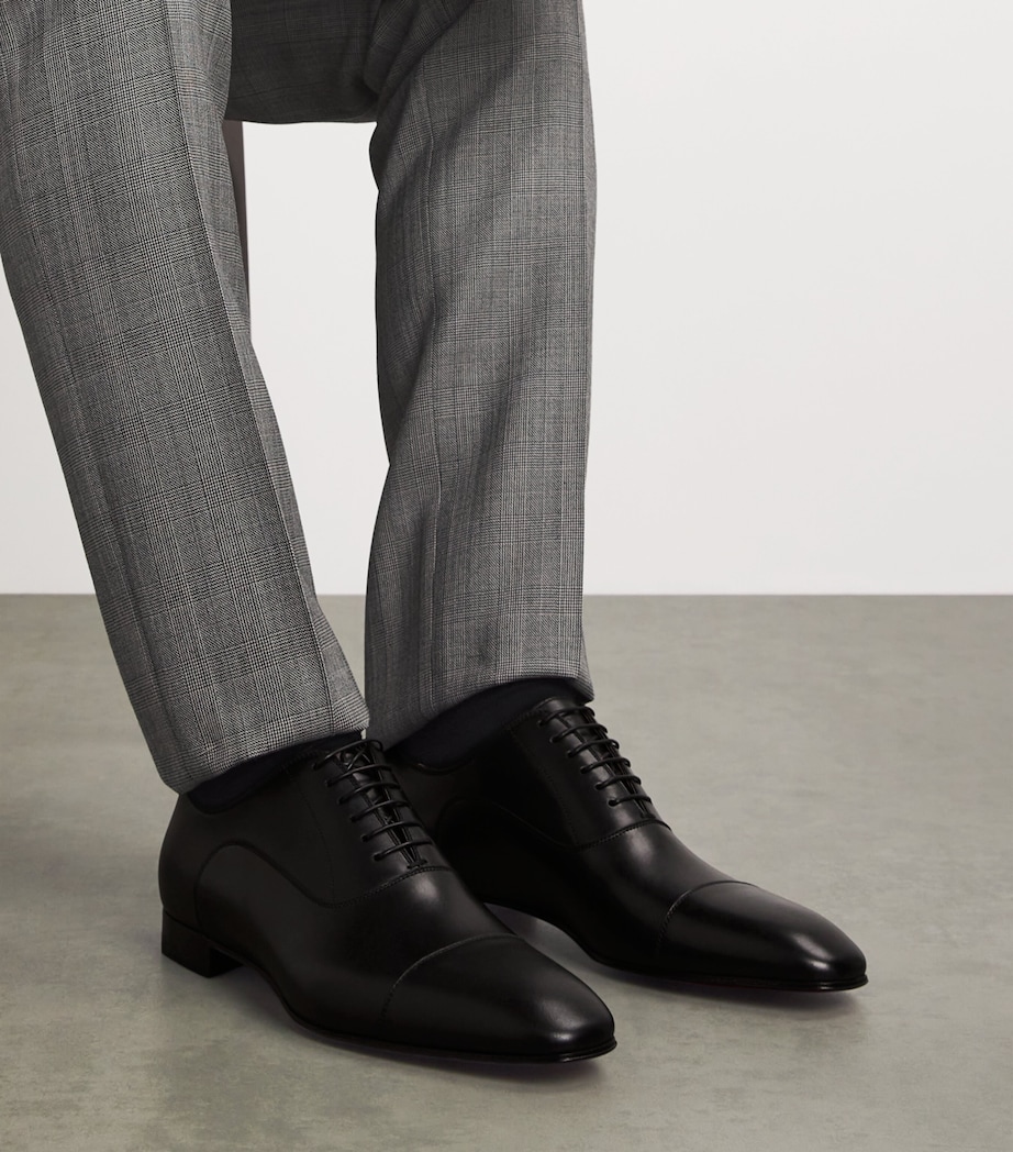 Greggo Calfskin Oxford Shoes BK01 Image 5