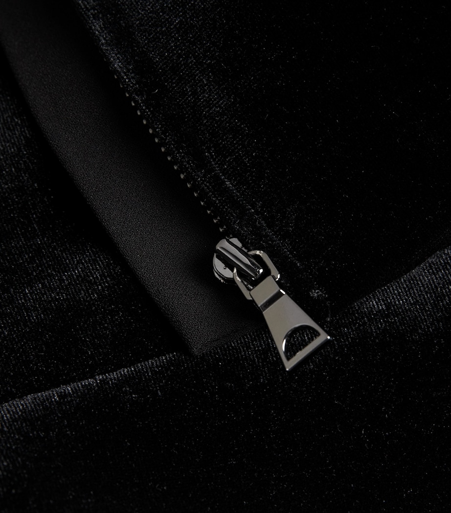 Velvet Corset Top BLACK Image 5