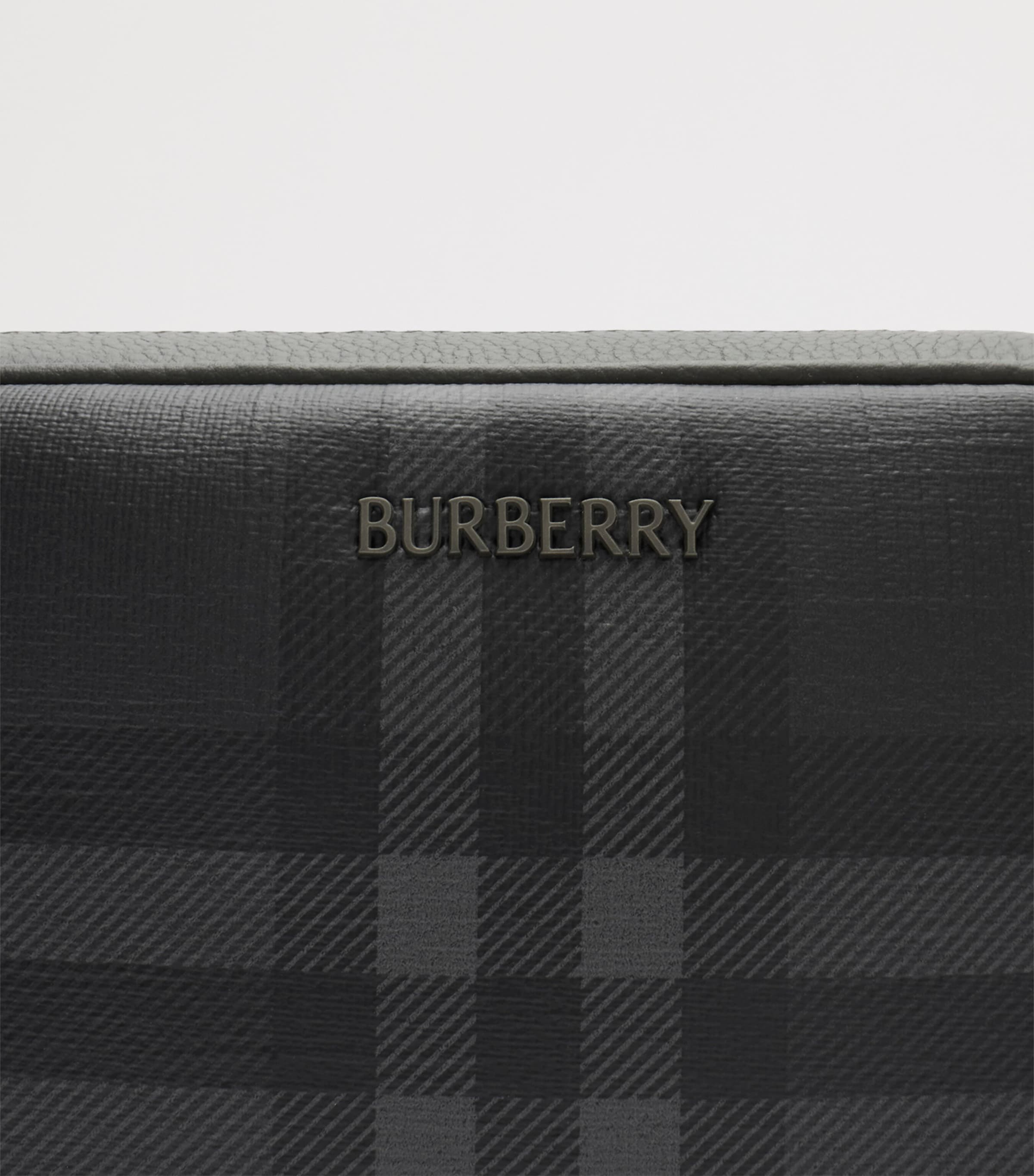 Burberry Mini City Check Cross-Body Bag Iron Image 5