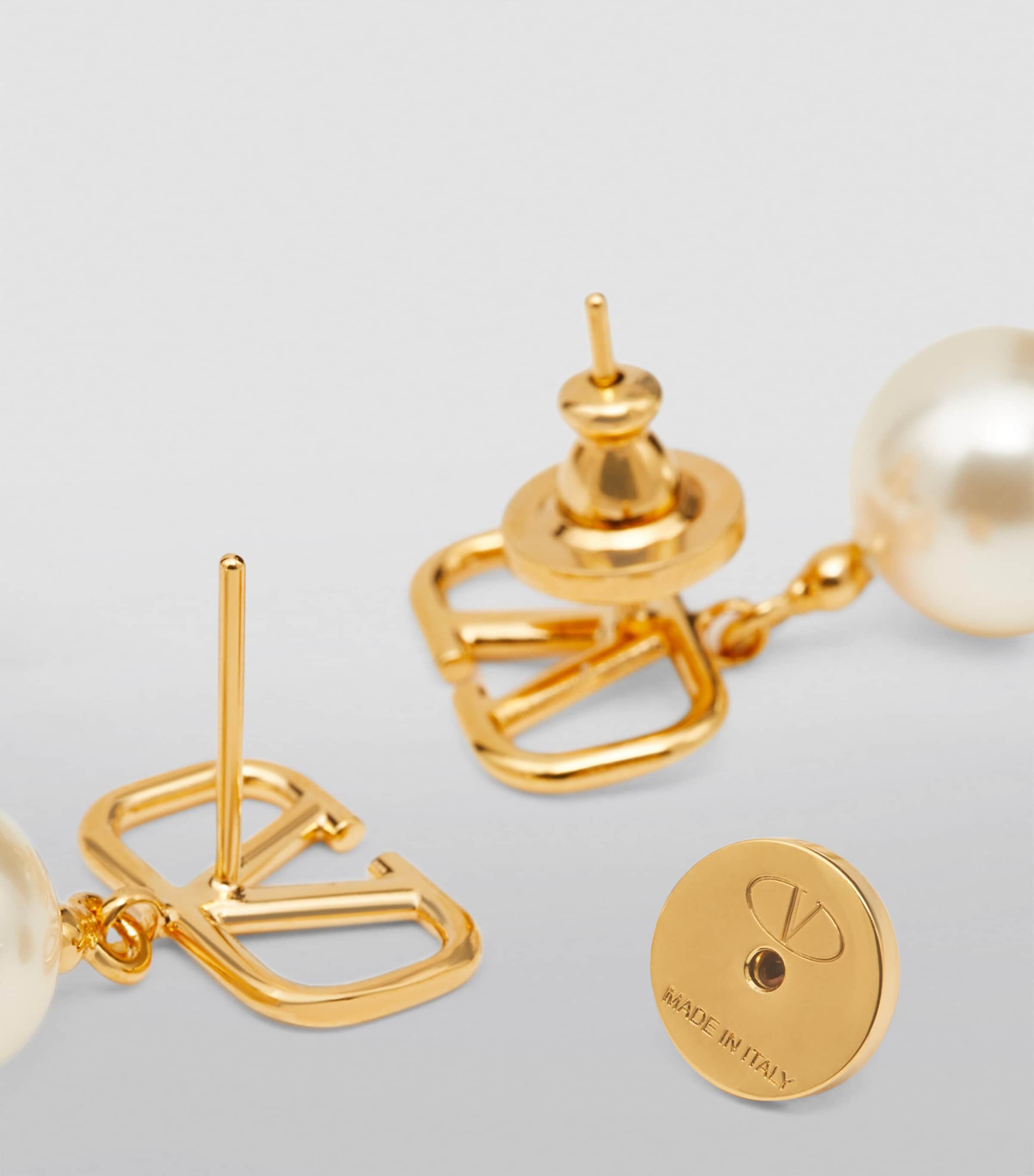 Swarovski Pearl VLOGO Earrings 0O3 Image 4