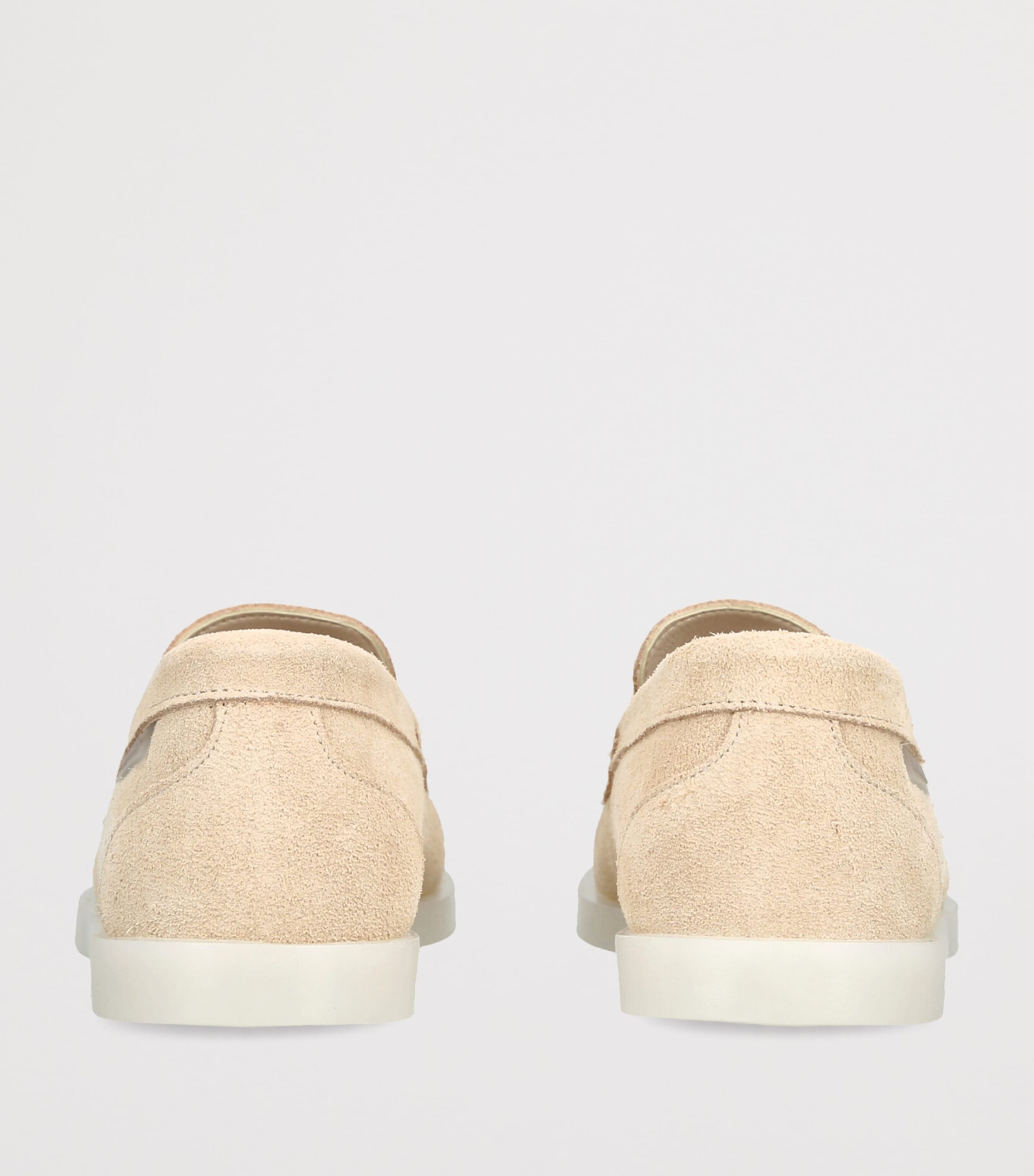 BabyWalker Suede Loafers Beige Image 4