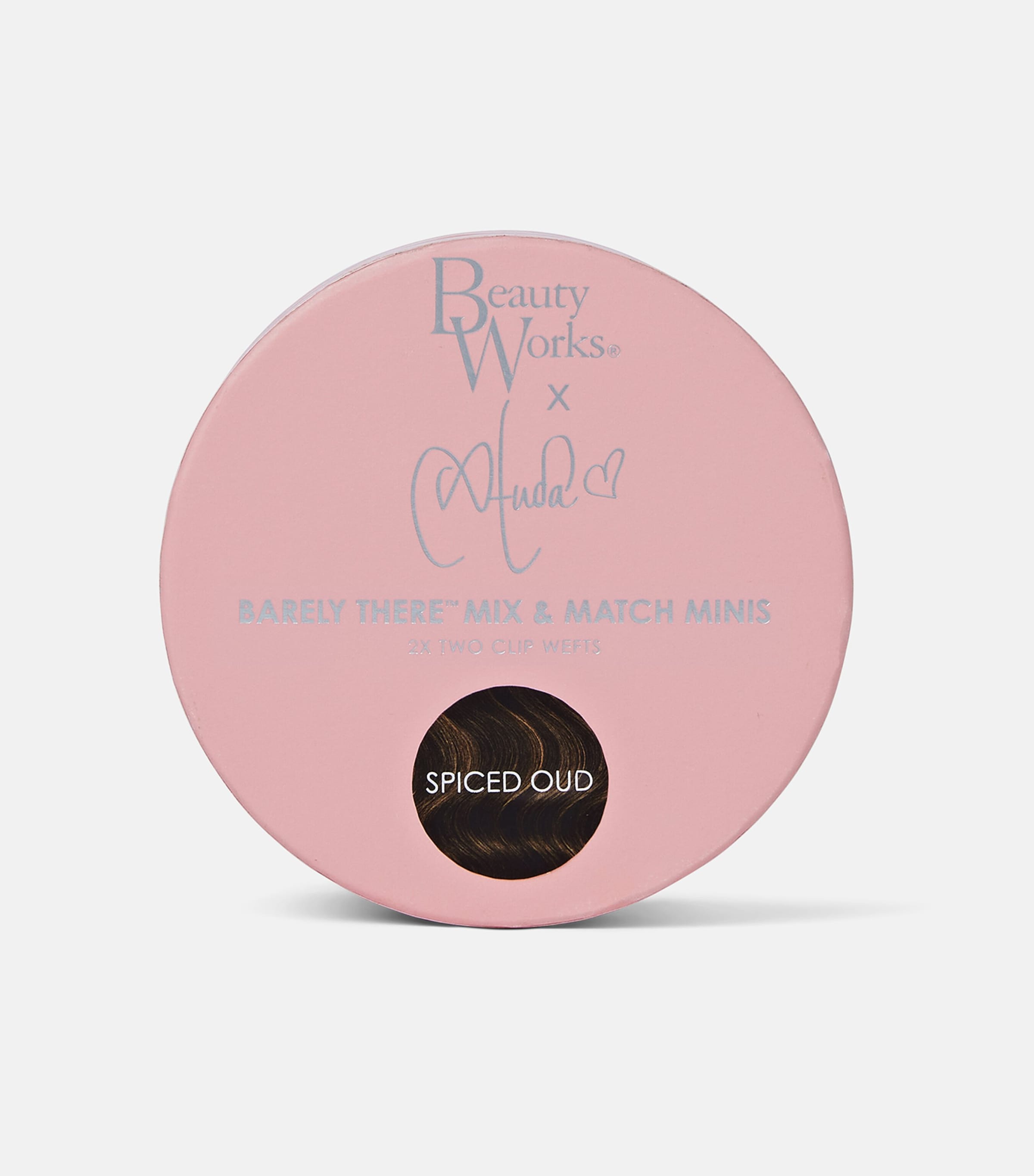 Beauty Works x Huda BARELY THERE Mix & Match Minis Clip-In Hair Extensions (18") DESERT DUNE Image 3