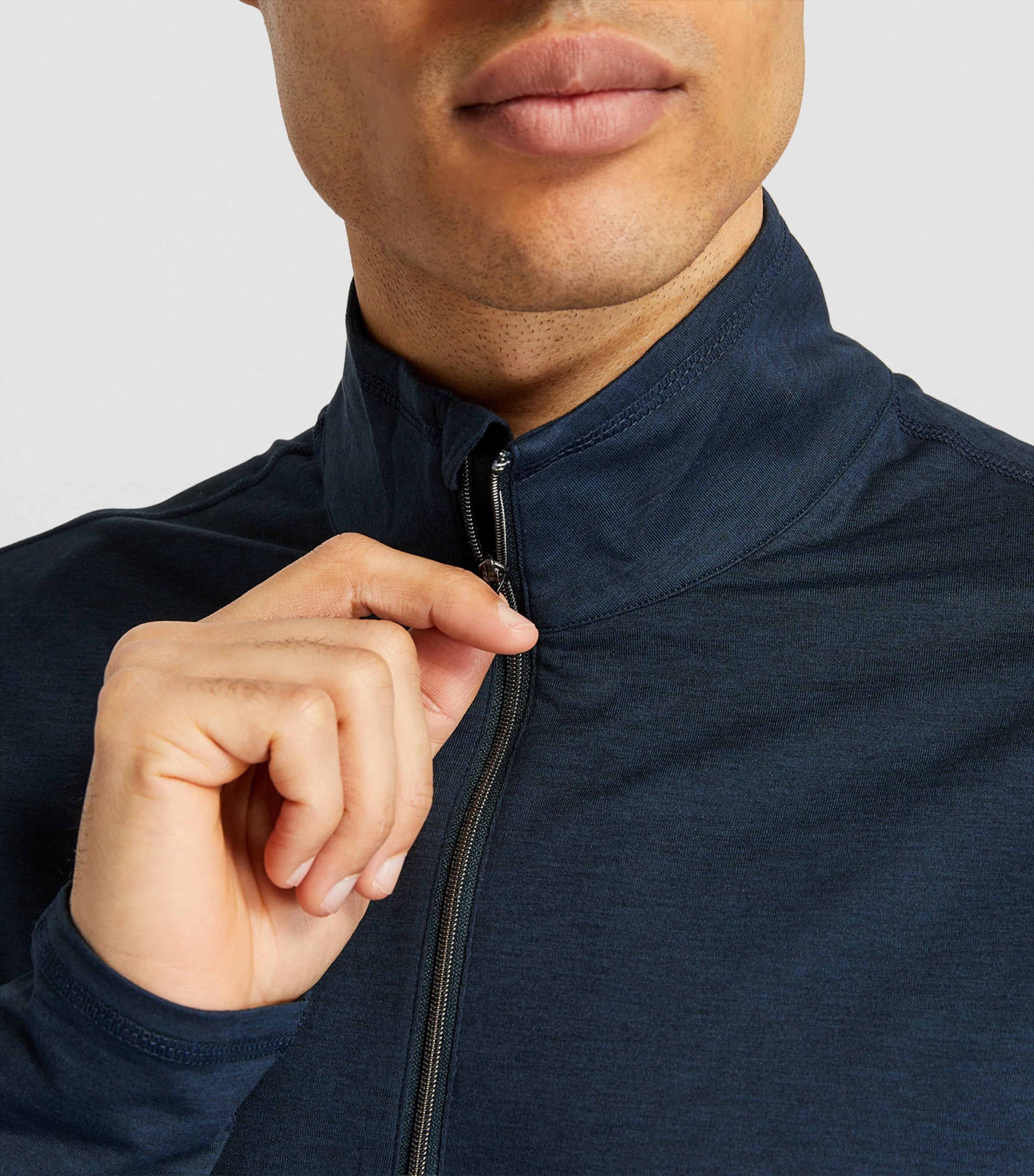 Ease Performance 2.0 Half-Zip Sweatshirt HIN/INK HEATHER Image 6