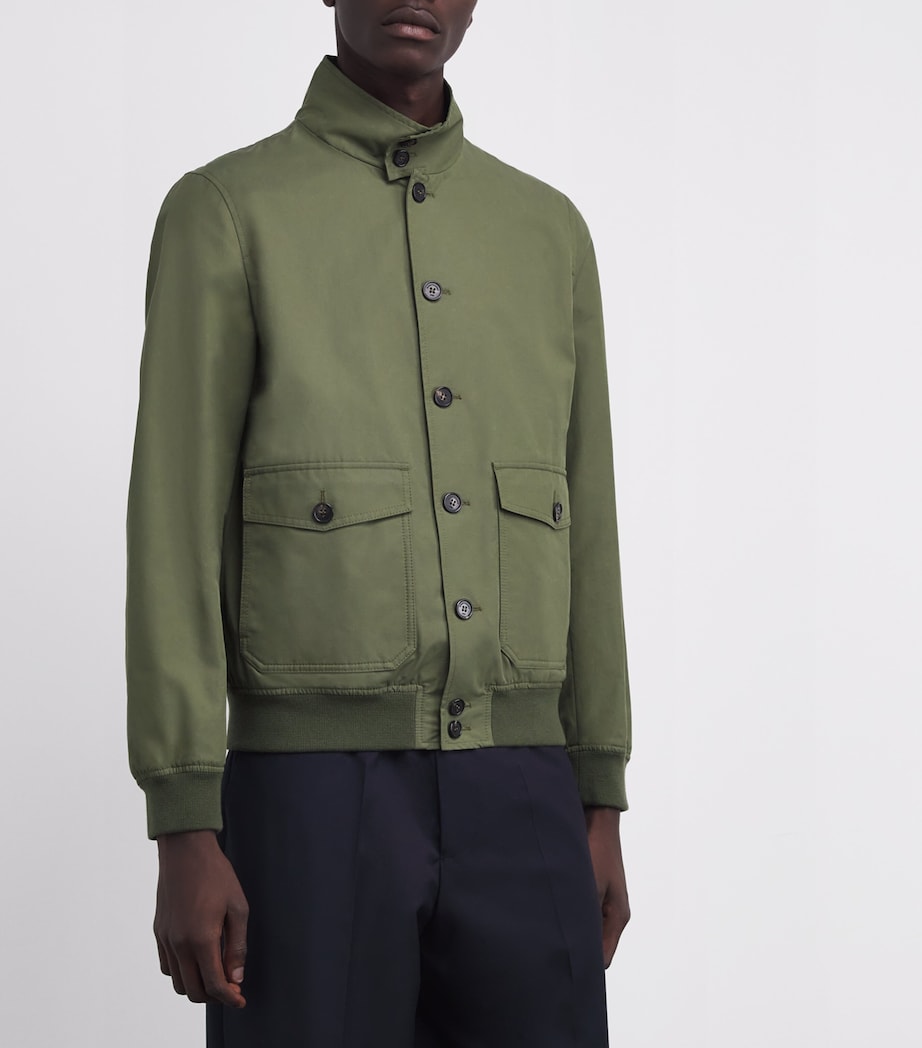 Cotton-Blend Bomber Jacket 730 VD MARCIO CHIARO Image 3