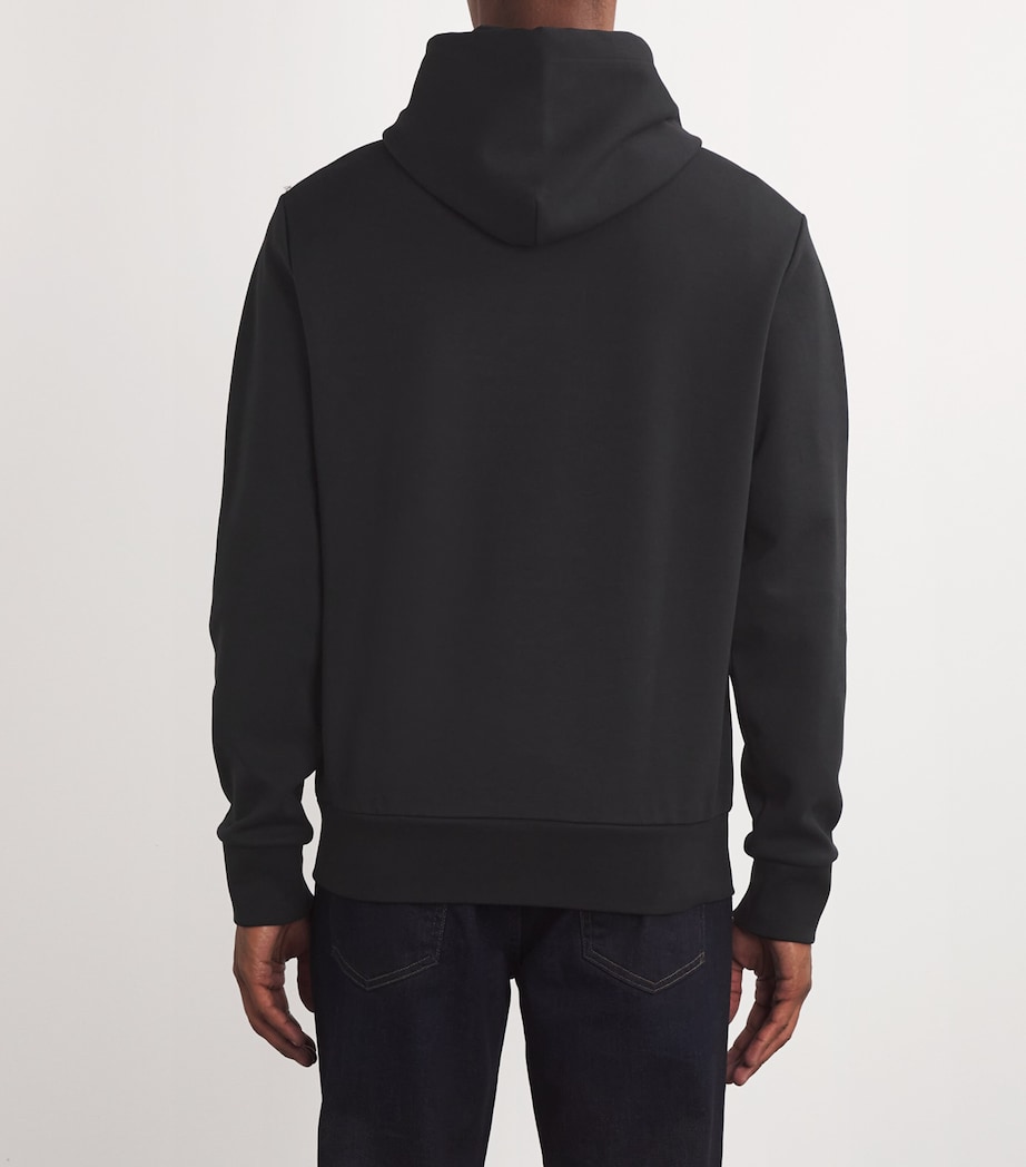 Polo Ralph Lauren Mens Chain Logo Hoodie Black Image 4