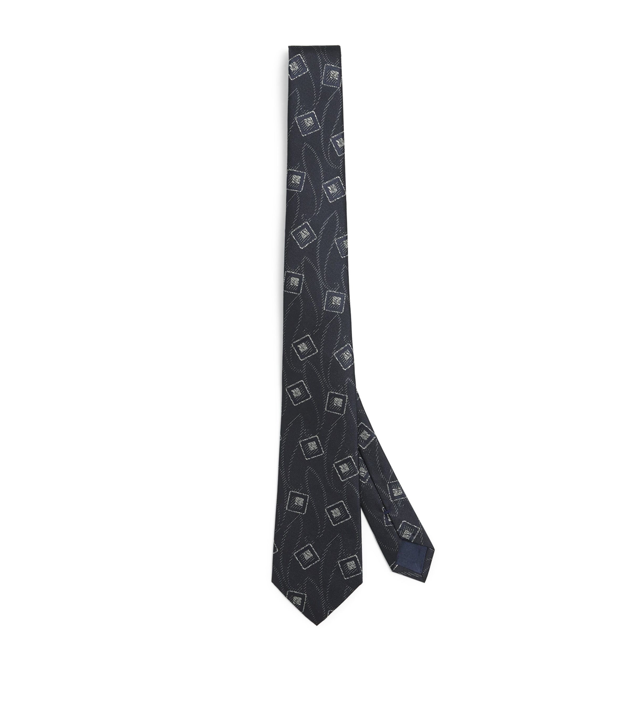 Giorgio Armani Silk Patterned Tie | Men Accessories | Ties | Silk Ties | Designers | Giorgio Armani | Men New In | Mens Accessories | Partywear | Mens | Accessories