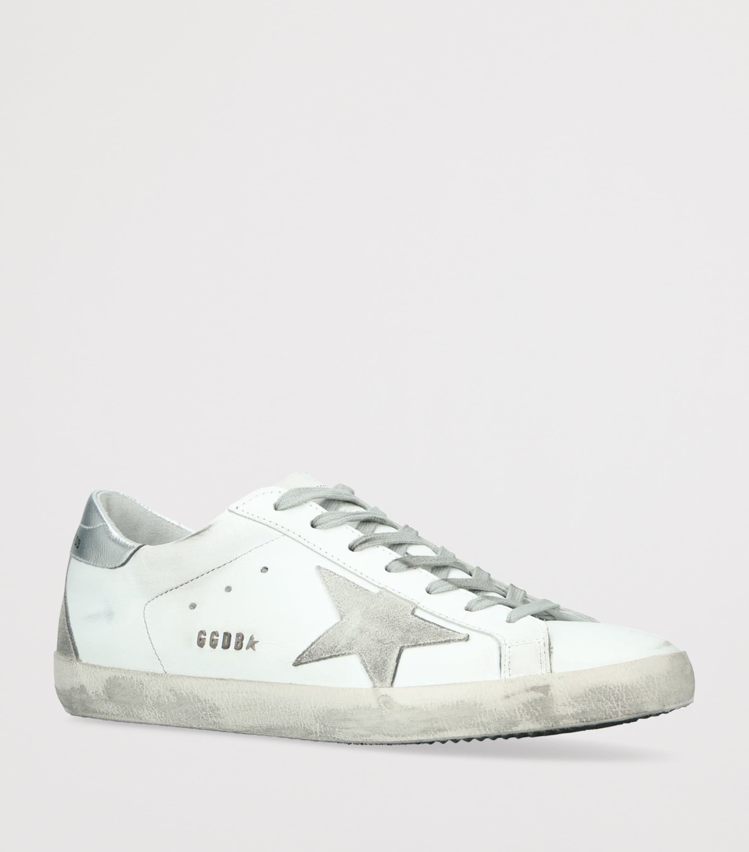 Leather Superstar Sneakers WHITE/OTH Image 3
