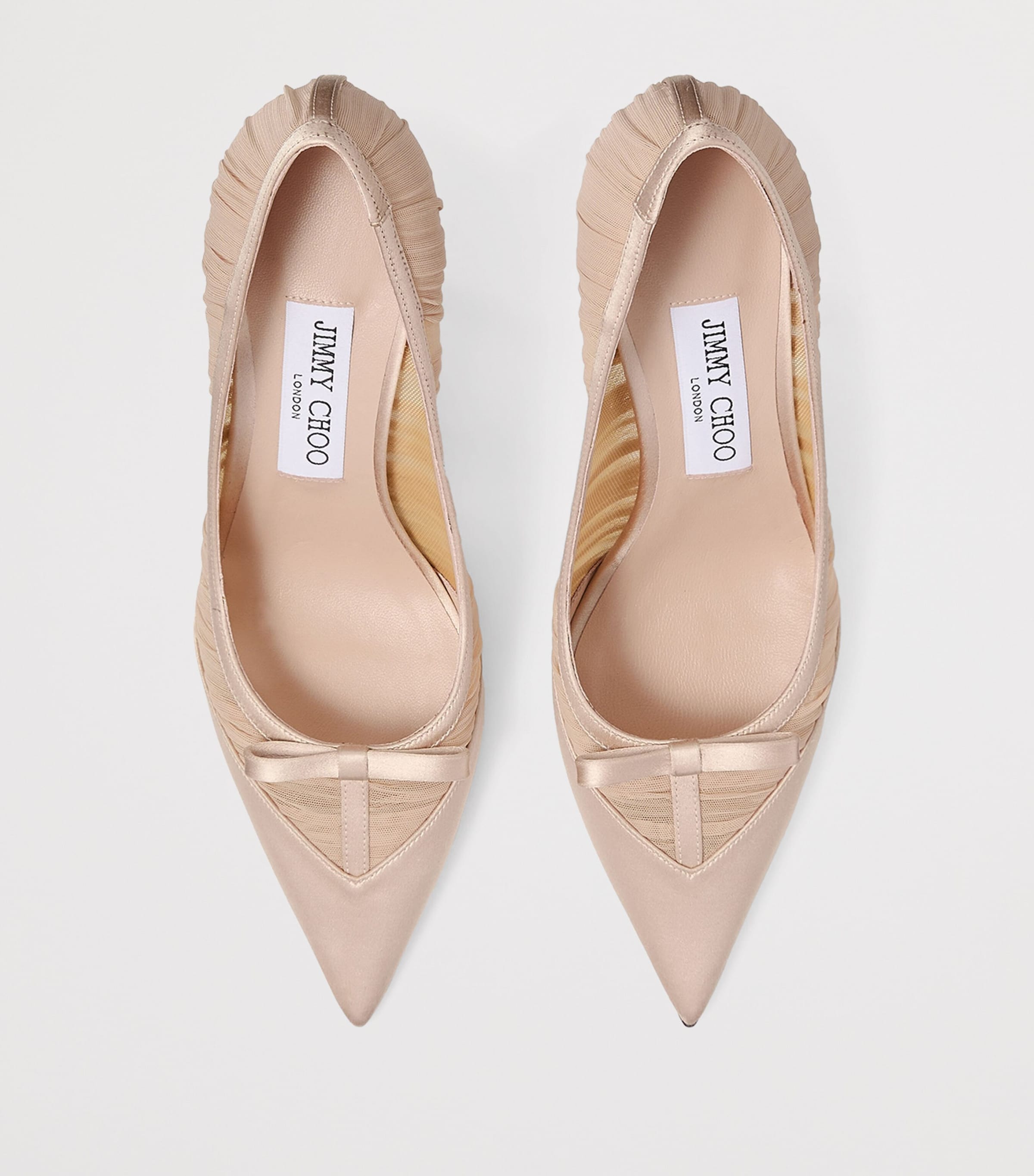 Love 85 Draped Mesh Pumps MACARON/MACARON Image 3