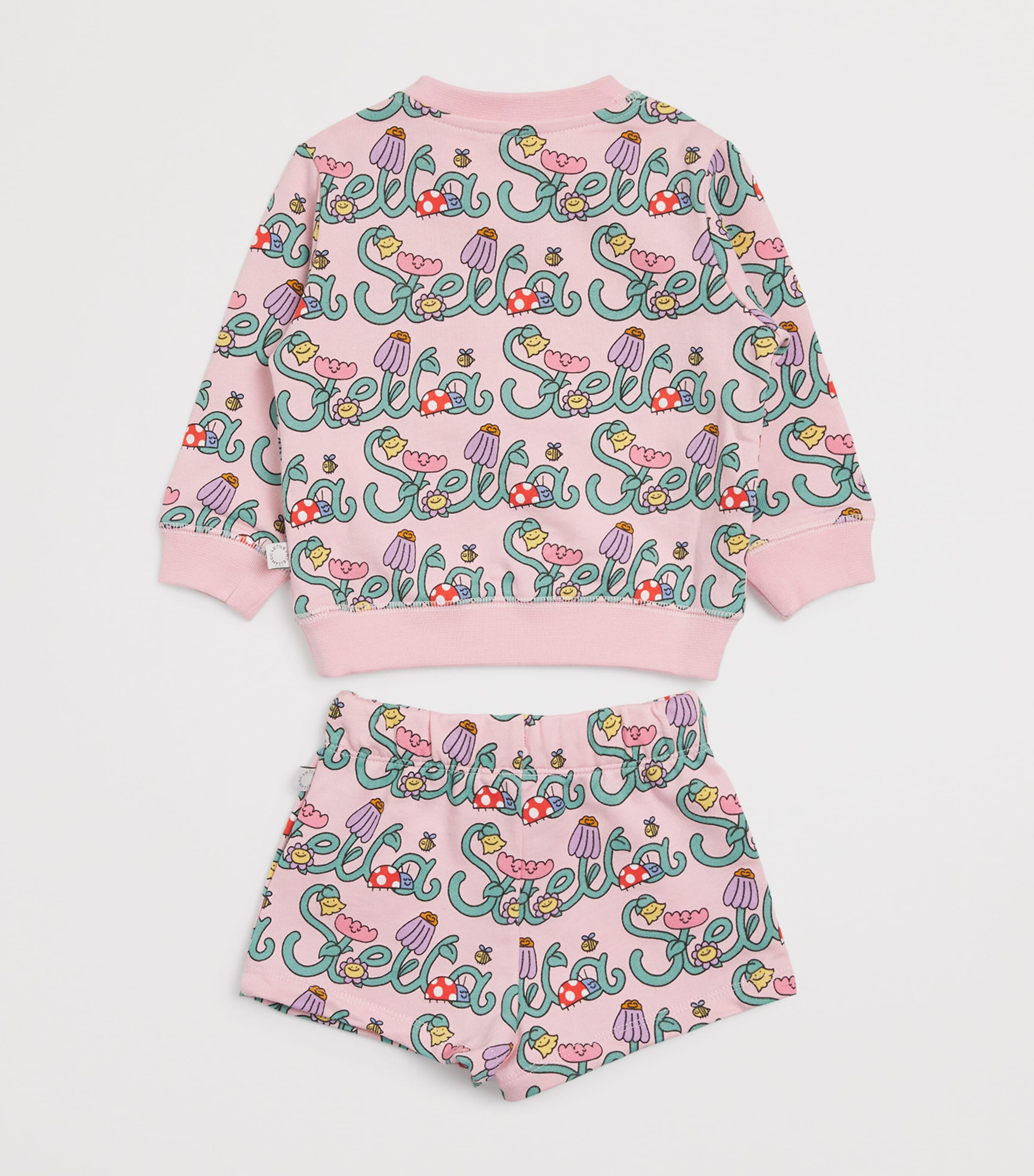 Stella McCartney Kids Floral T-Shirt and Shorts Set (6 Months-3 Years) Image 2