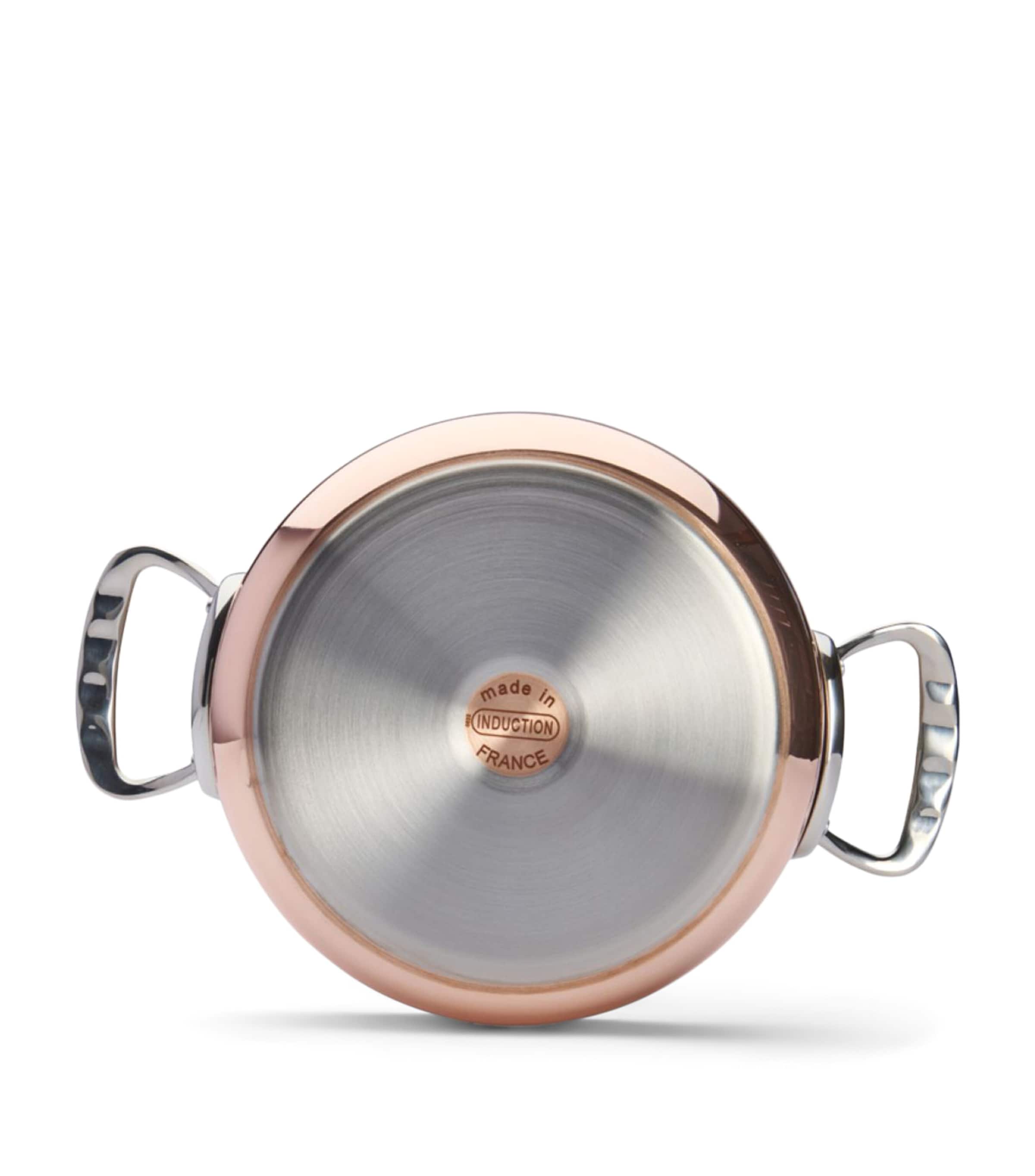 De Buyer Copper Prima Matera Sauté Pan and Lid (24cm) Copper Image 5