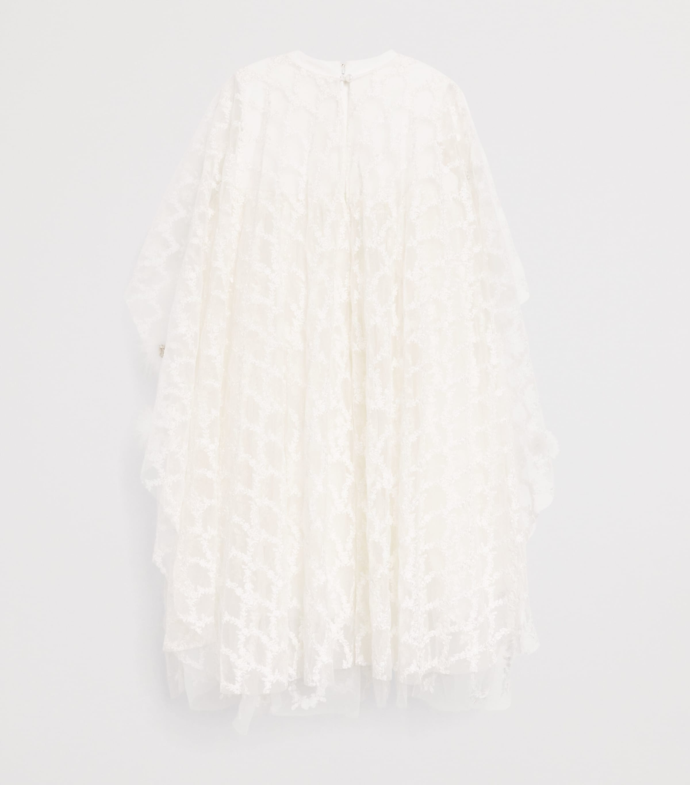 MAISON AVA Embellished Dress with Cape (2-14 Years) White Image 2