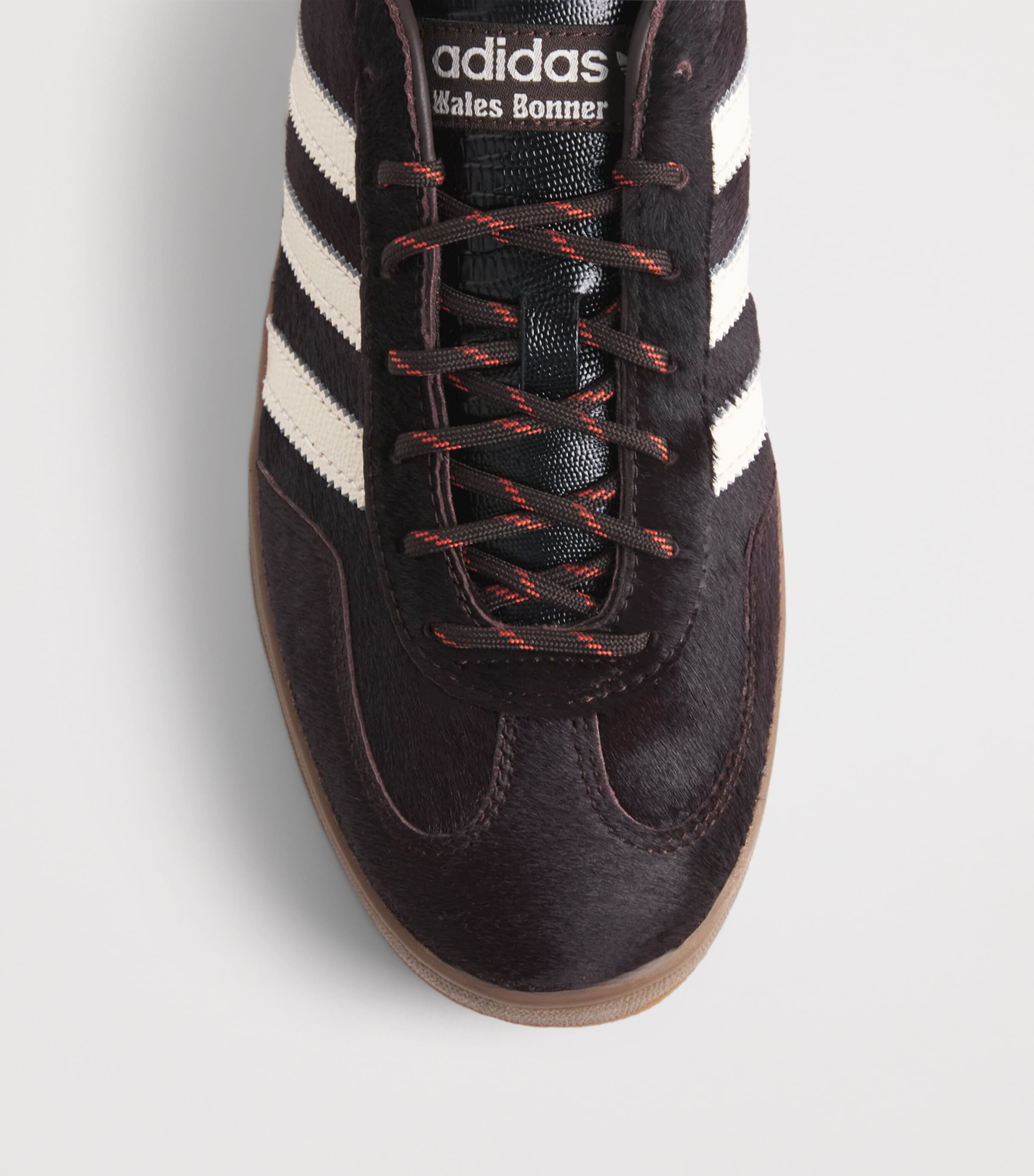 adidas x Wales Bonner Pony Hair Gazelle Sneakers Auco/wonwhi/cblack Image 6