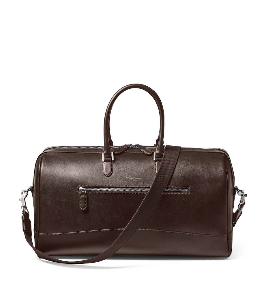 Leather City Holdall DARKBROWN Image 1