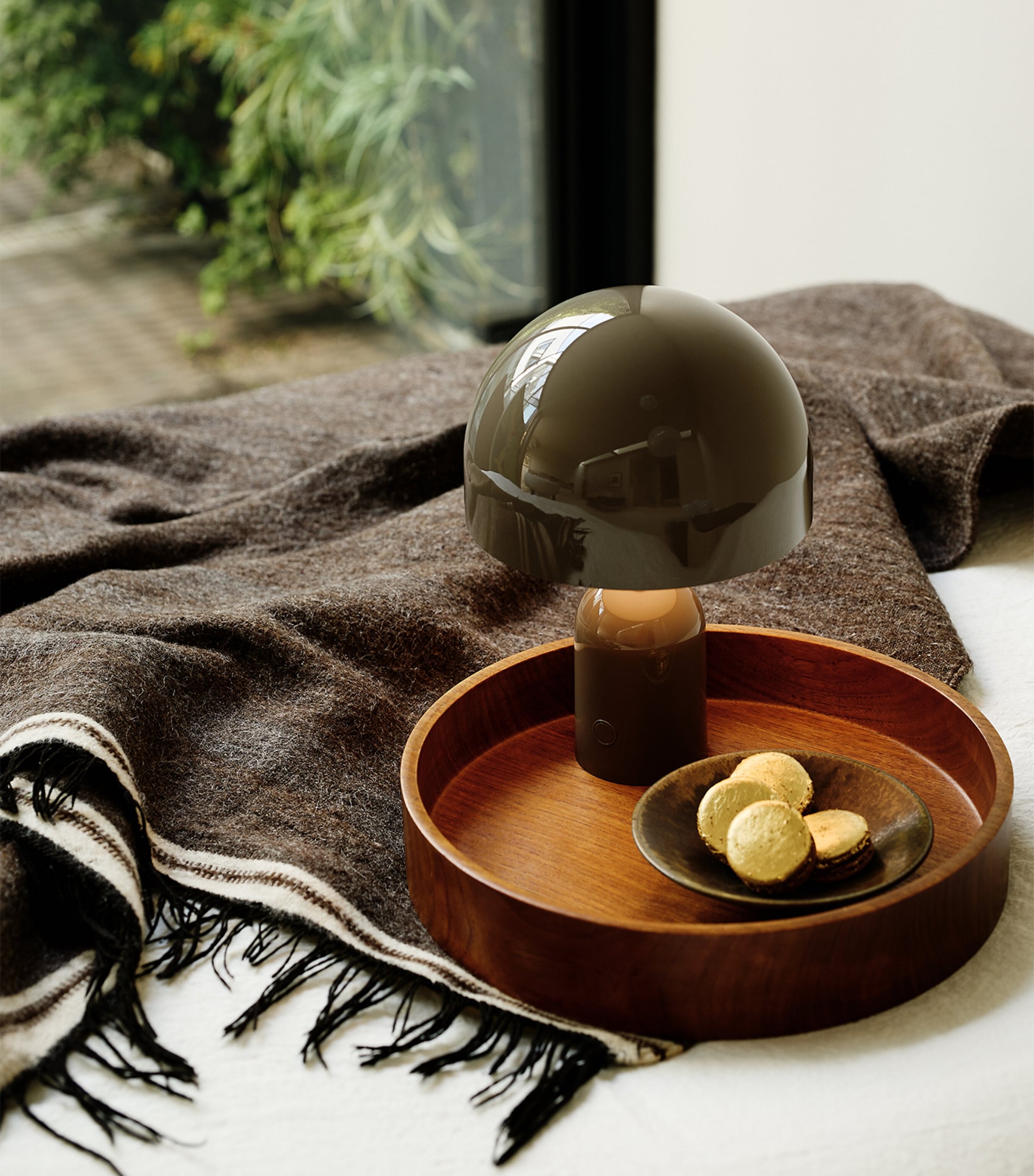 Portable Bell Table Lamp DARK GREY Image 8