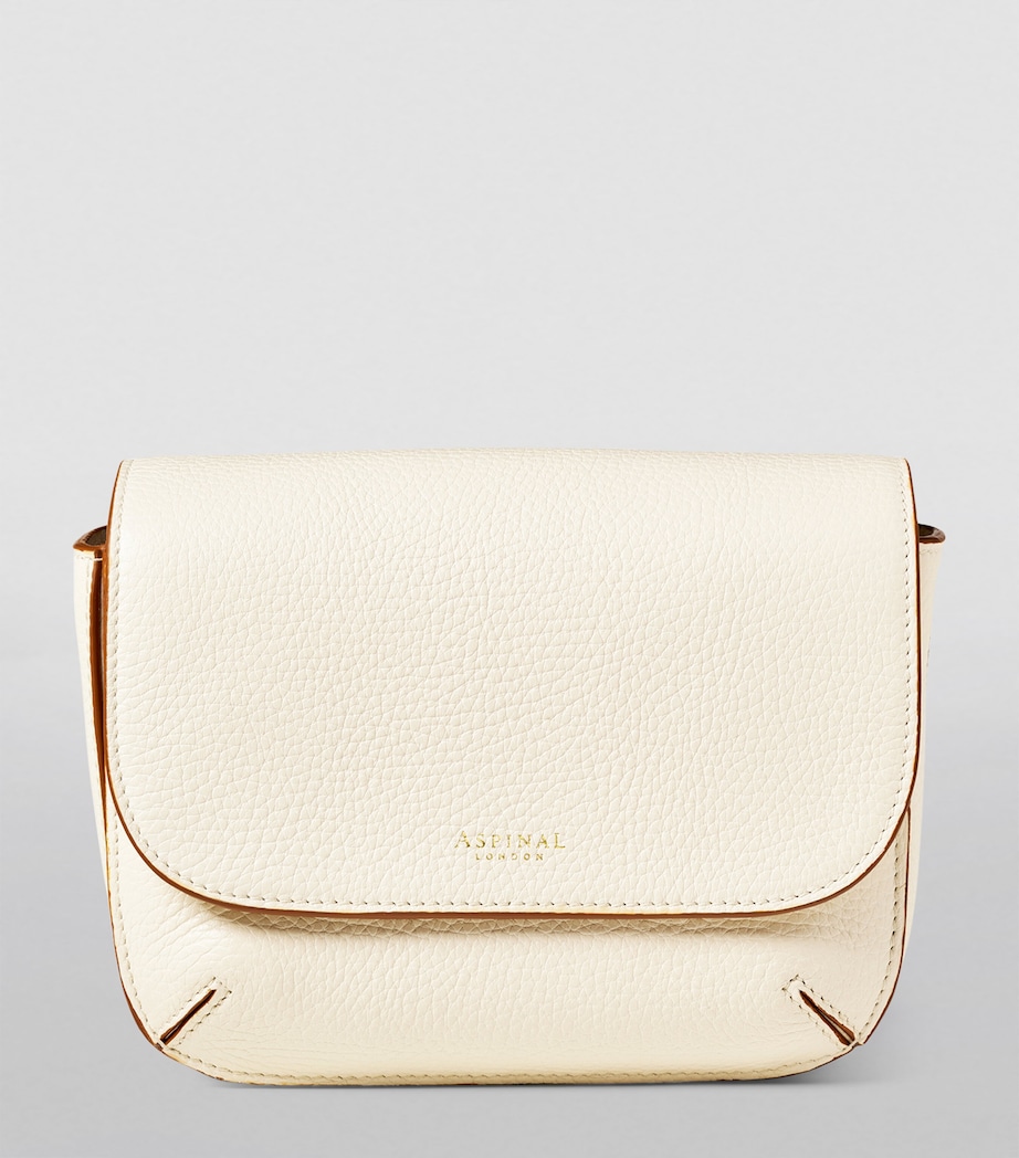 Leather Ella Cross-Body Bag IVORY Image 2