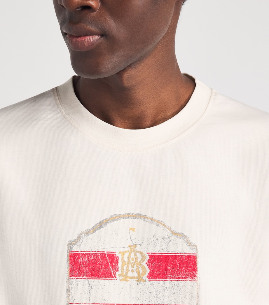 about:blank Mens Cotton Bottle T-Shirt Oat Image 5