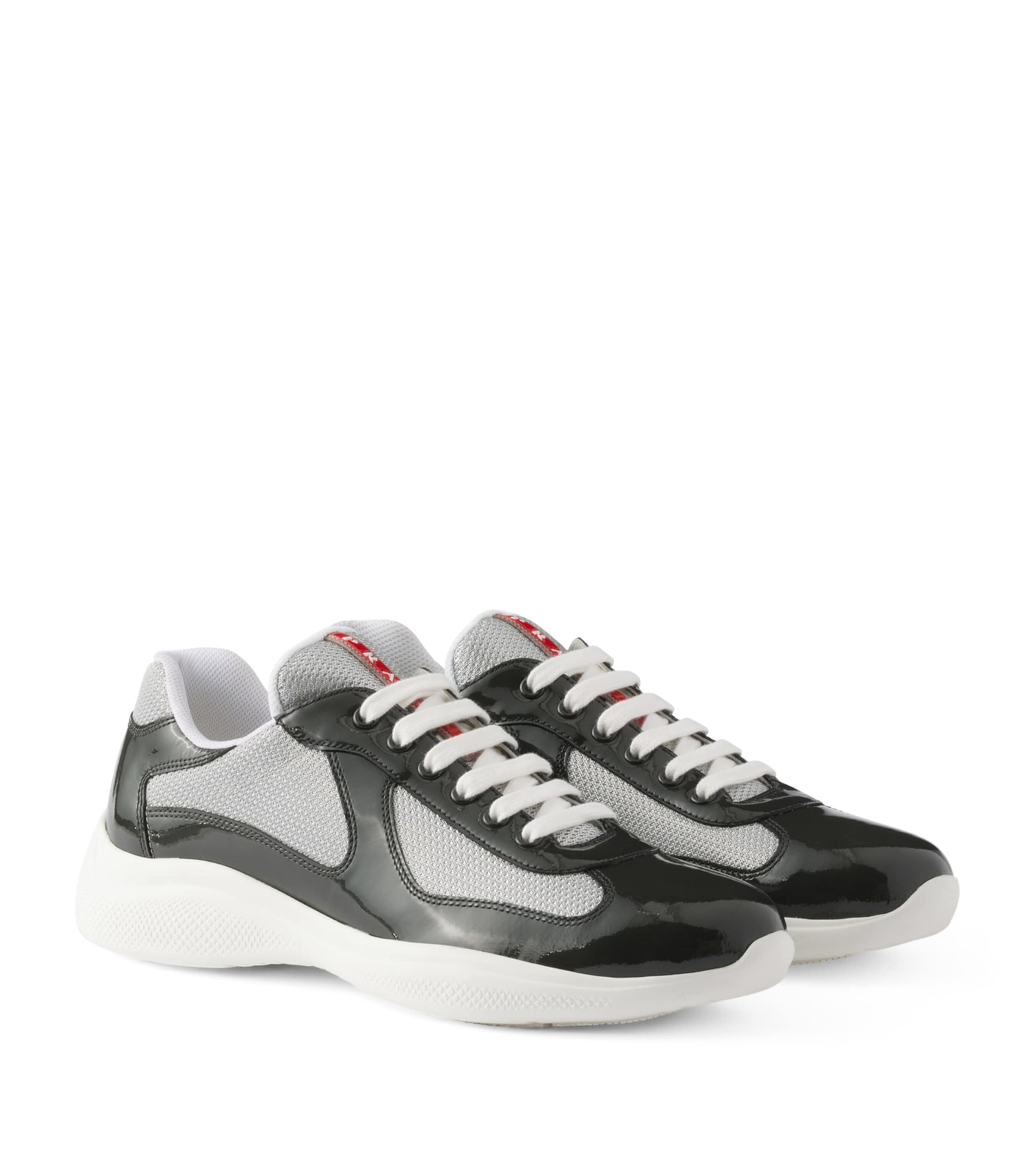Patent Leather-Blend America's Cup Sneakers F0X8Y Image 1