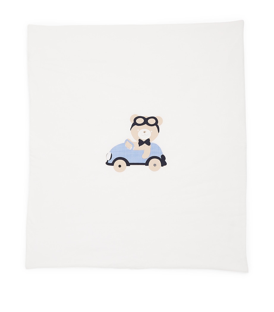Cotton Bear Blanket X0 WHITE Image 1