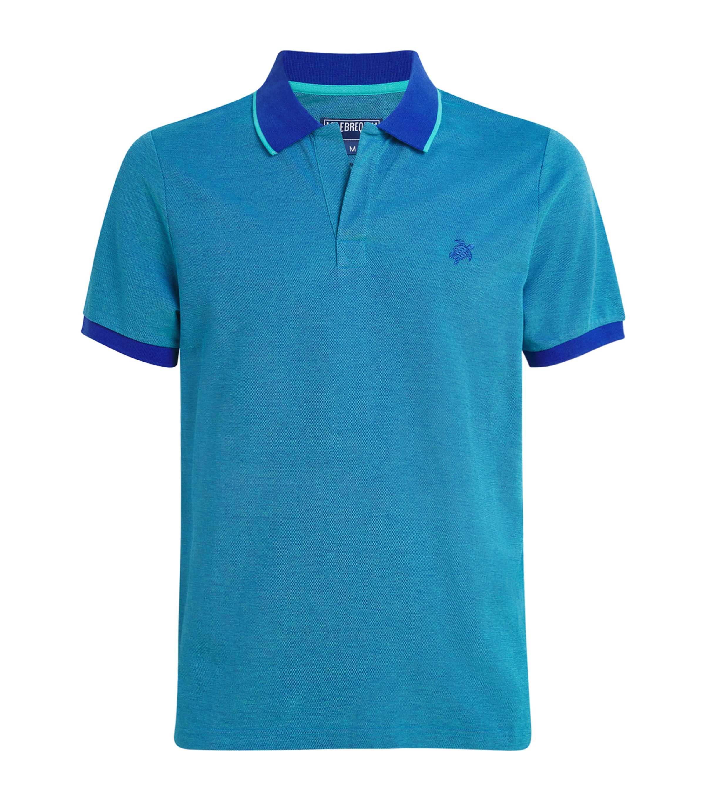 Vilebrequin Mens Organic Cotton Palatin Polo Shirt Marrakech Image 1