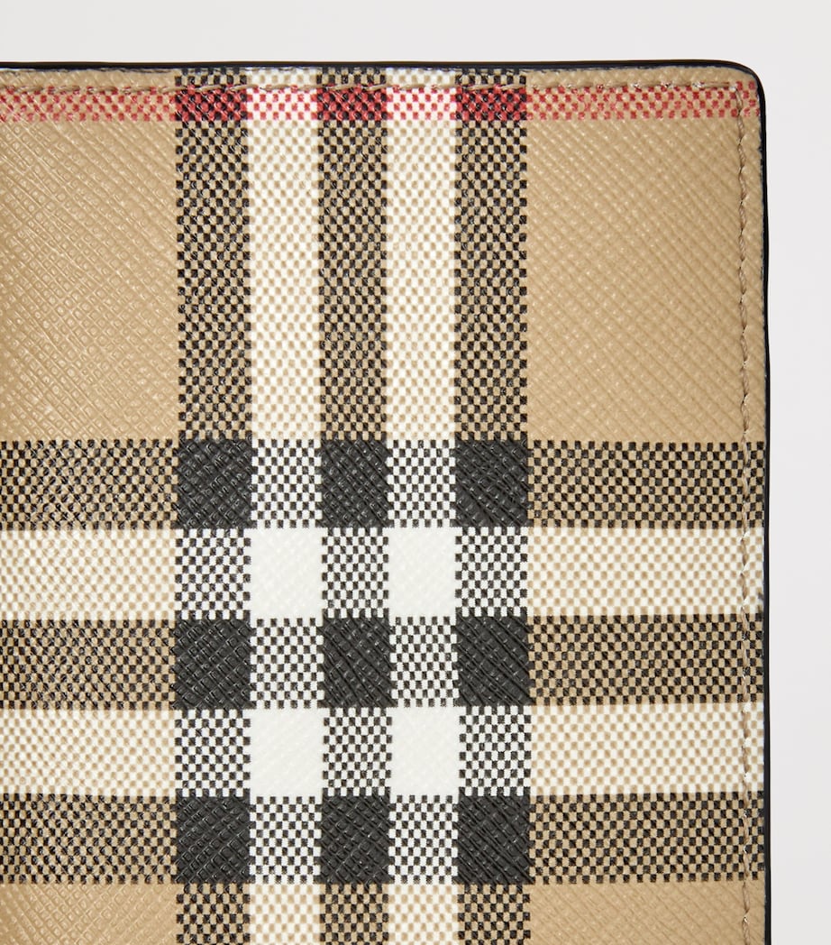 Check Folding Card Holder ARCHIVE BEIGE Image 7