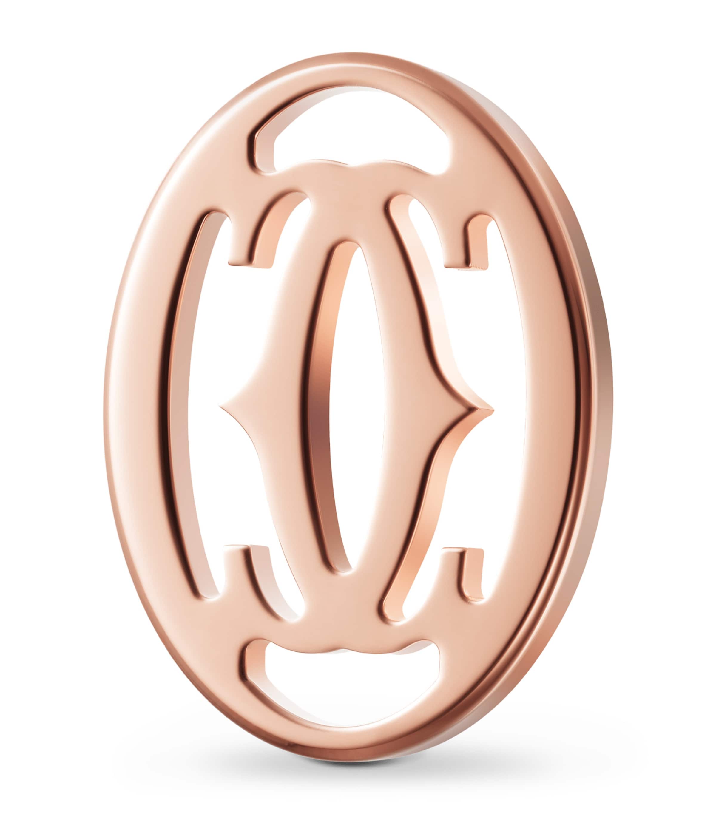 Rose Gold Double C de Cartier Cufflinks ROSE GOLD Image 3