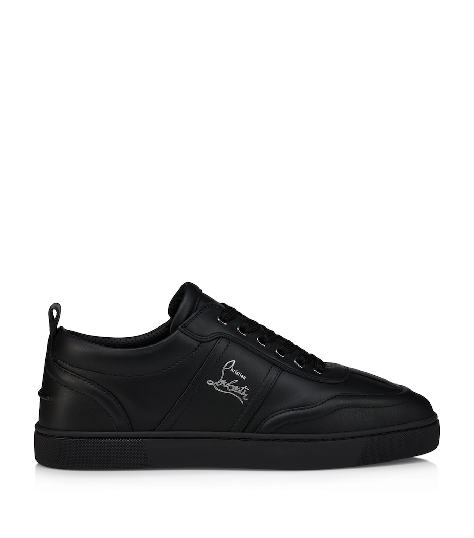Retero Leather Low-Top Sneakers BK01 Image 1