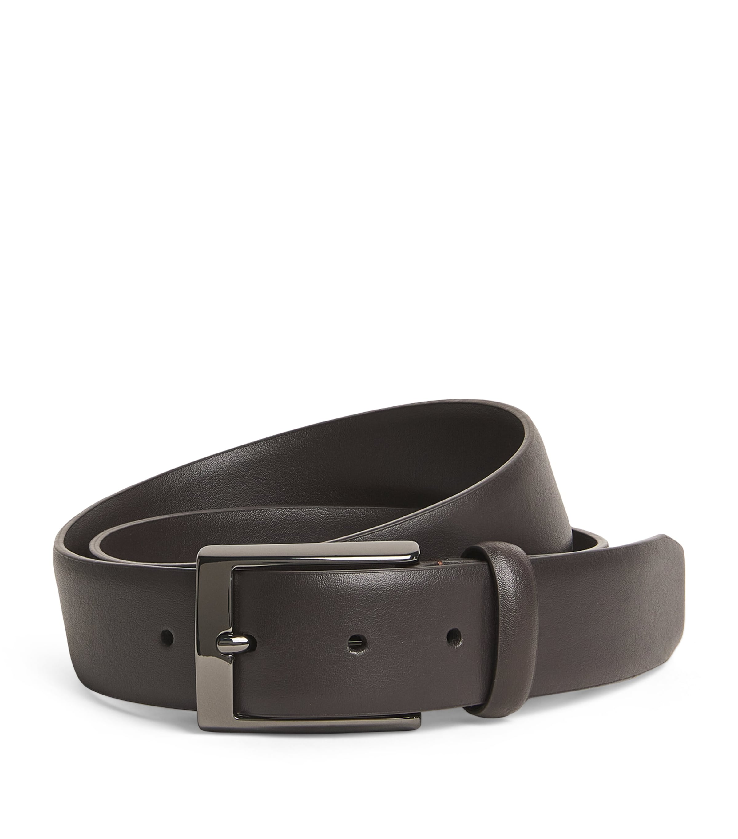 Shop Pal Zileri Leather Belt In Brown