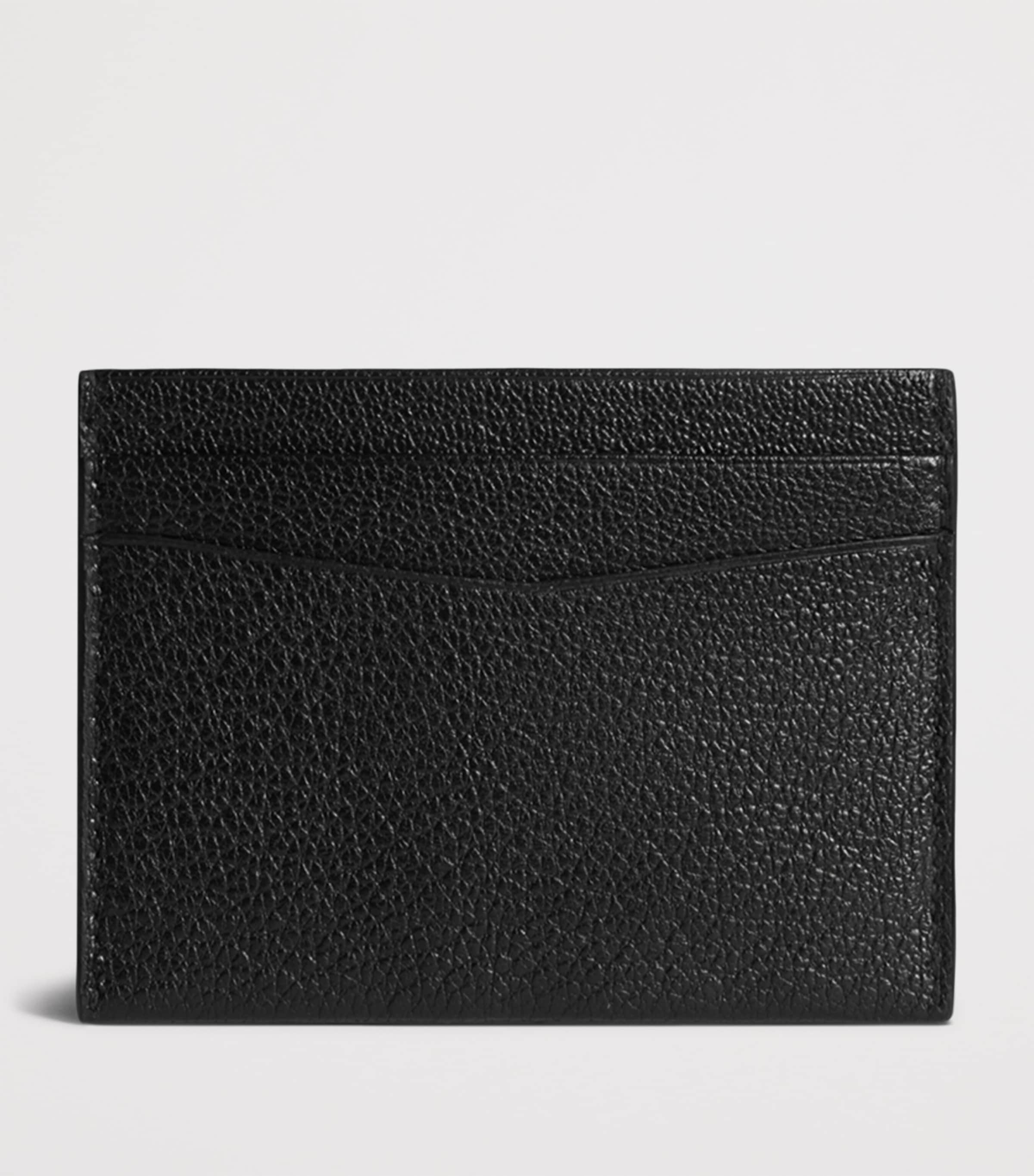 Goatskin Duke Fine Card Holder 001BLACK Image 2