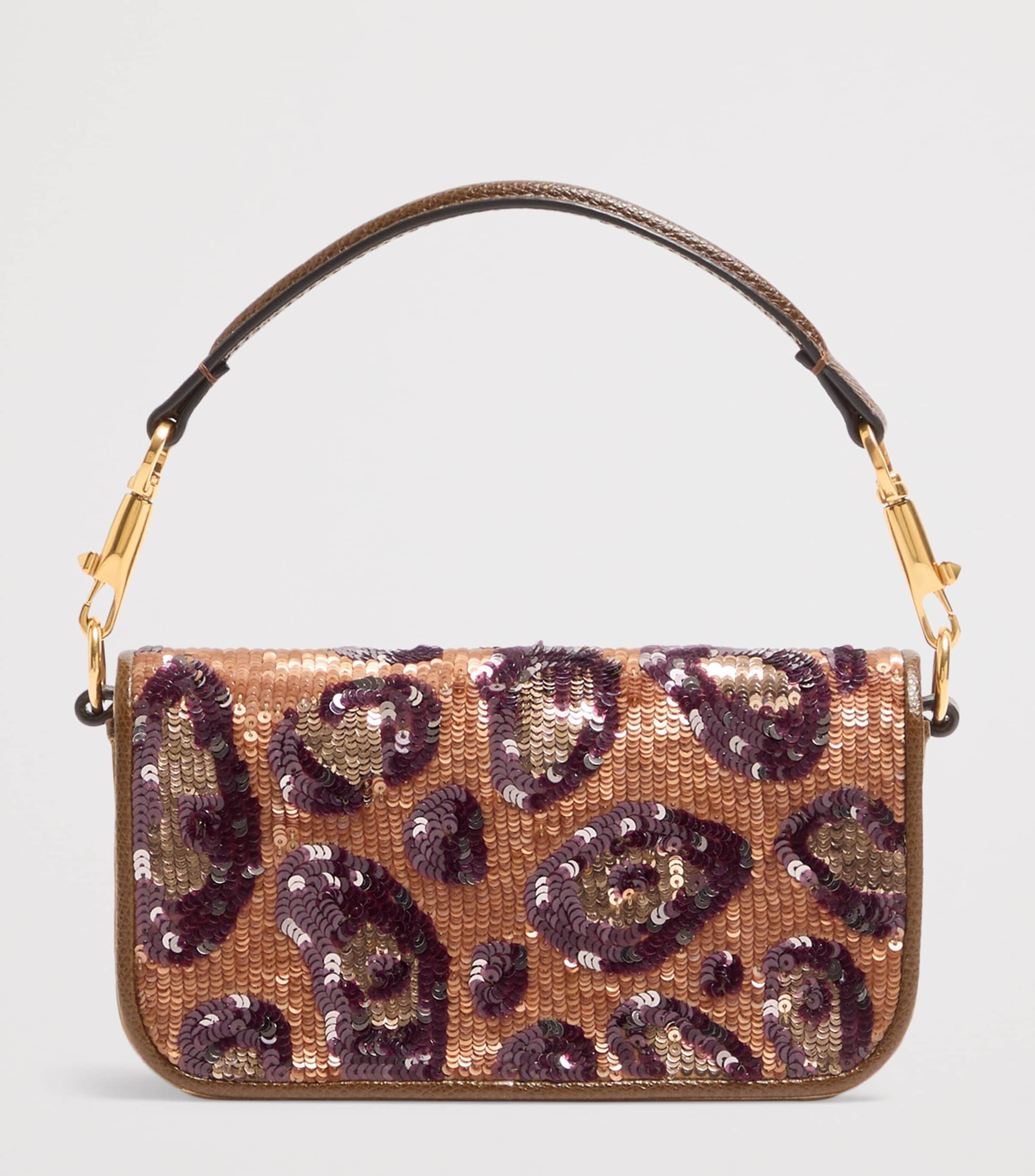 Valentino Garavani Small Embellished Locò Shoulder Bag Fjy Image 4