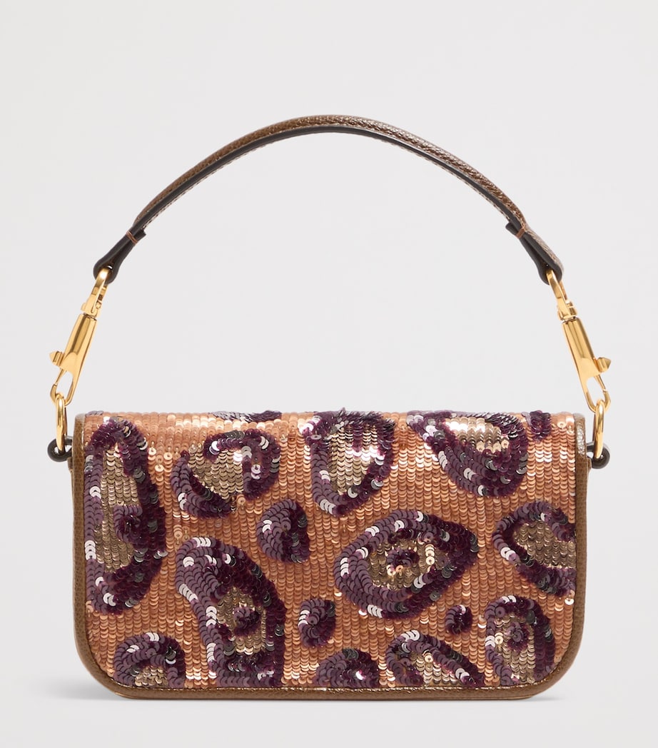 Valentino Garavani Small Embellished Locò Shoulder Bag Fjy Image 4