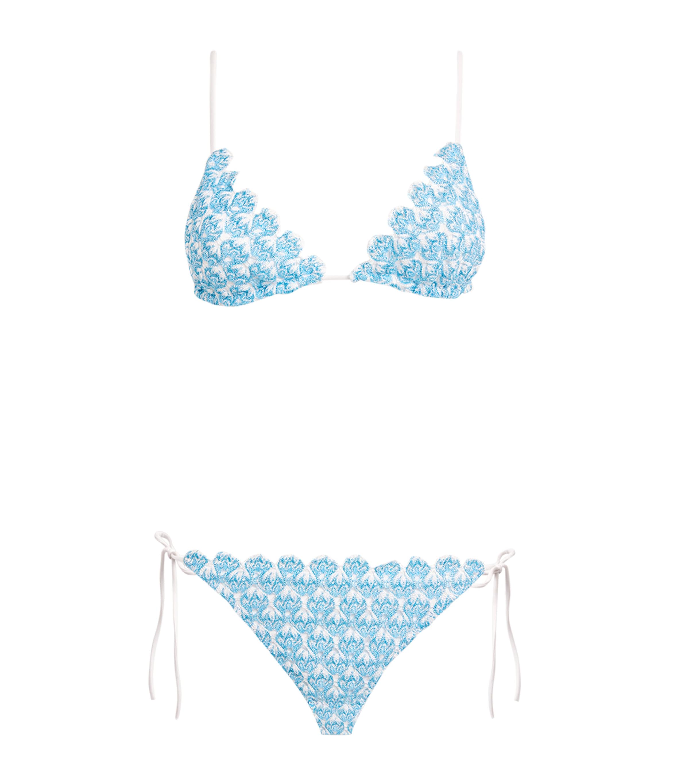 Missoni Metallic Triangle Bikini