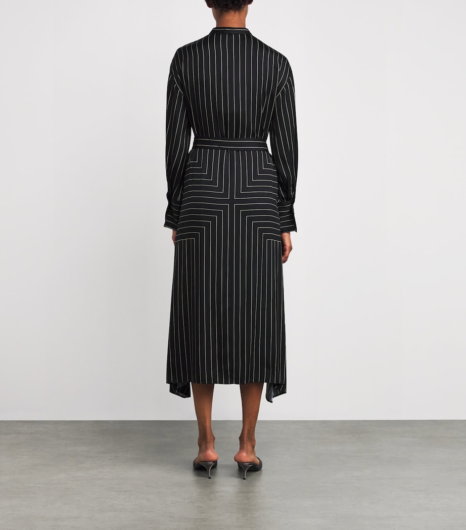 Geometric Print Orlanda Dress BLACK/AFFOGATO Image 4