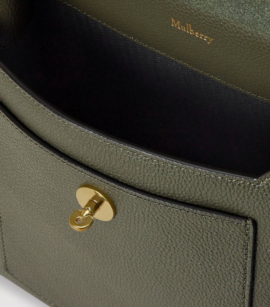 Leather Antony Messenger Bag JUNPER GREEN Image 5