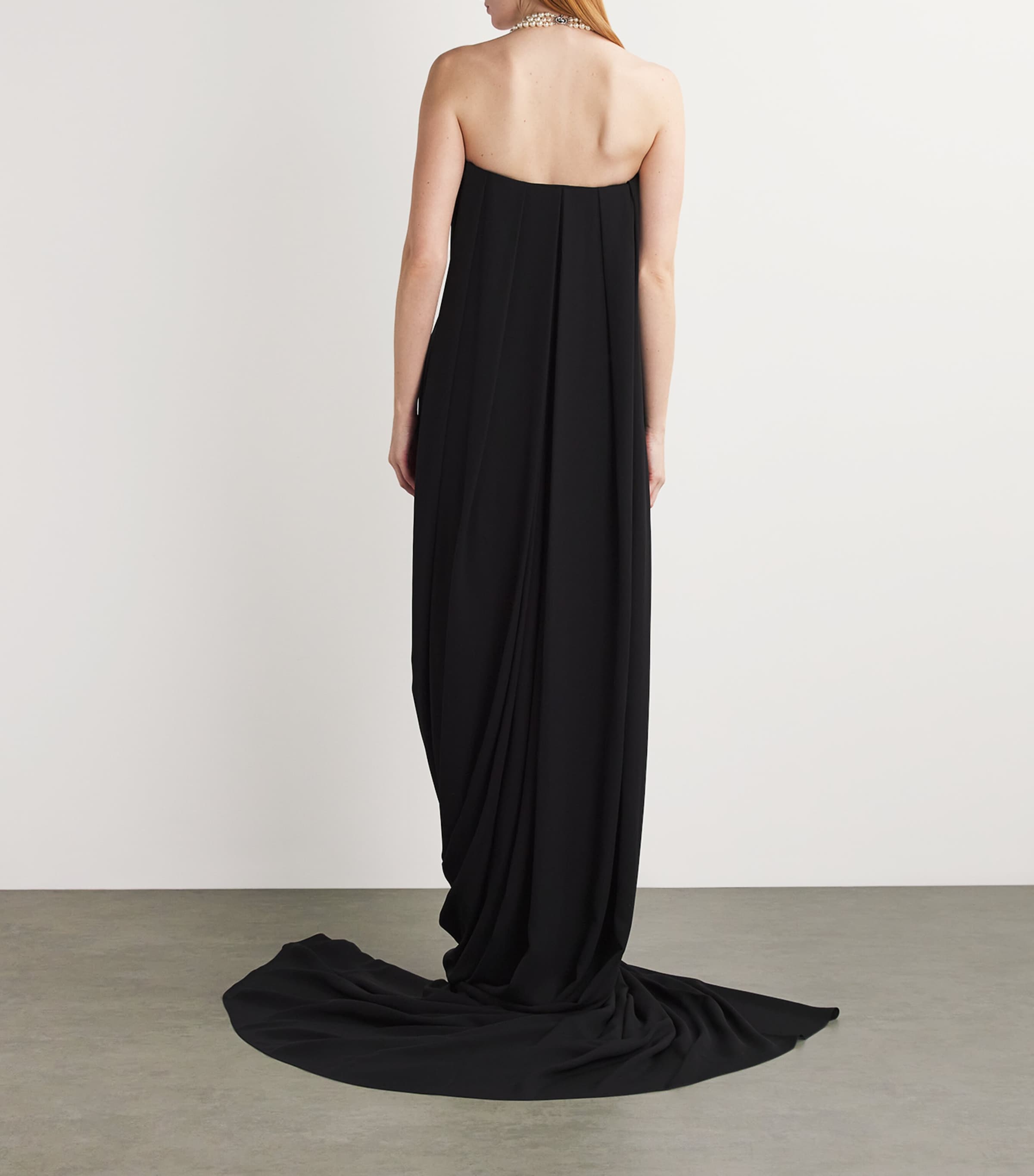 Vivienne Westwood Womens Caped Ada Gown Black Image 3