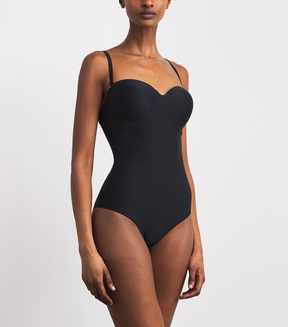 Wolford Womens Mat de Lux Form Swimsuit Black Image 2