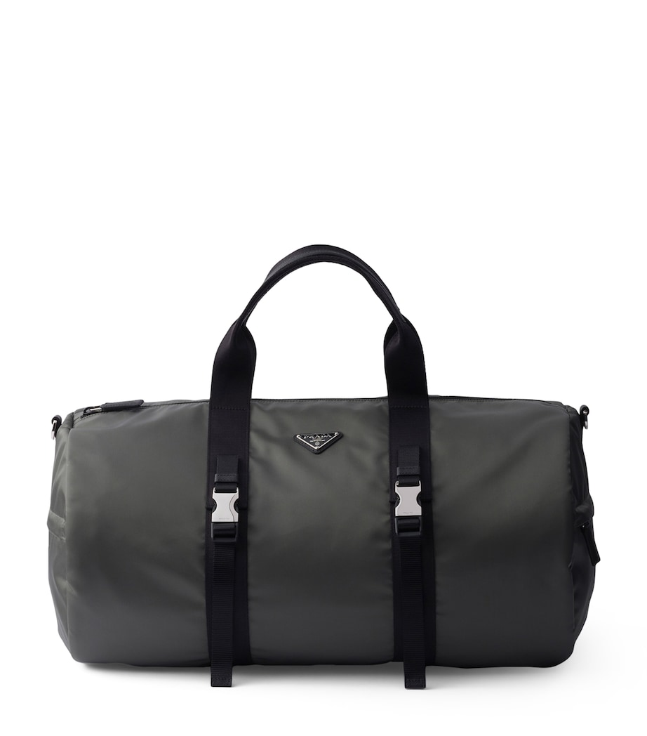 Re-Nylon and Leather Holdall F0414 Image 1