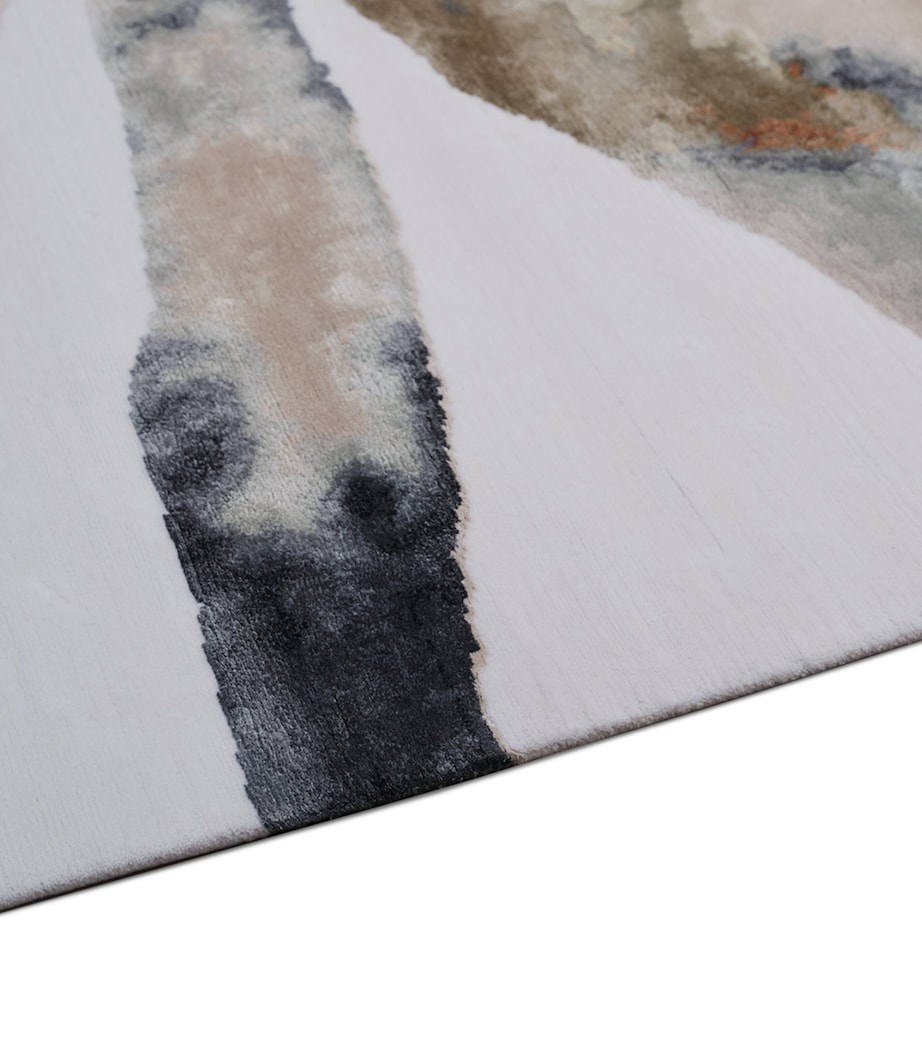 Wool-Silk Kali Umber Rug (3.05m x 2.44m) NEUTRAL Image 3