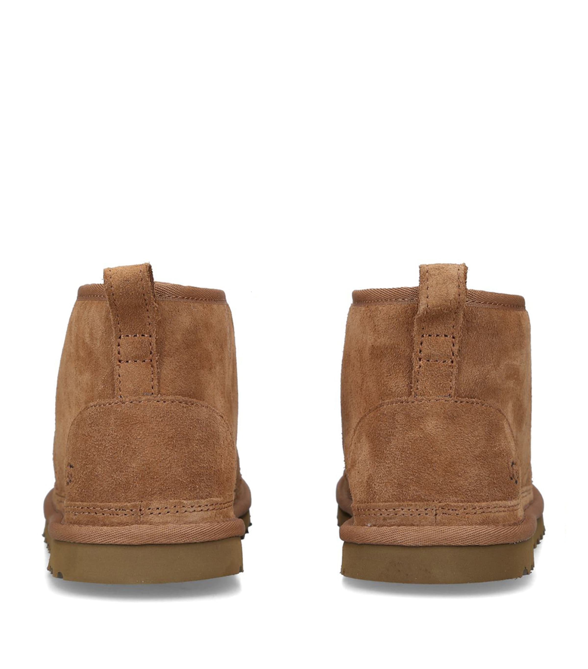 Suede Neumel Lace-Up Boots TAN Image 2