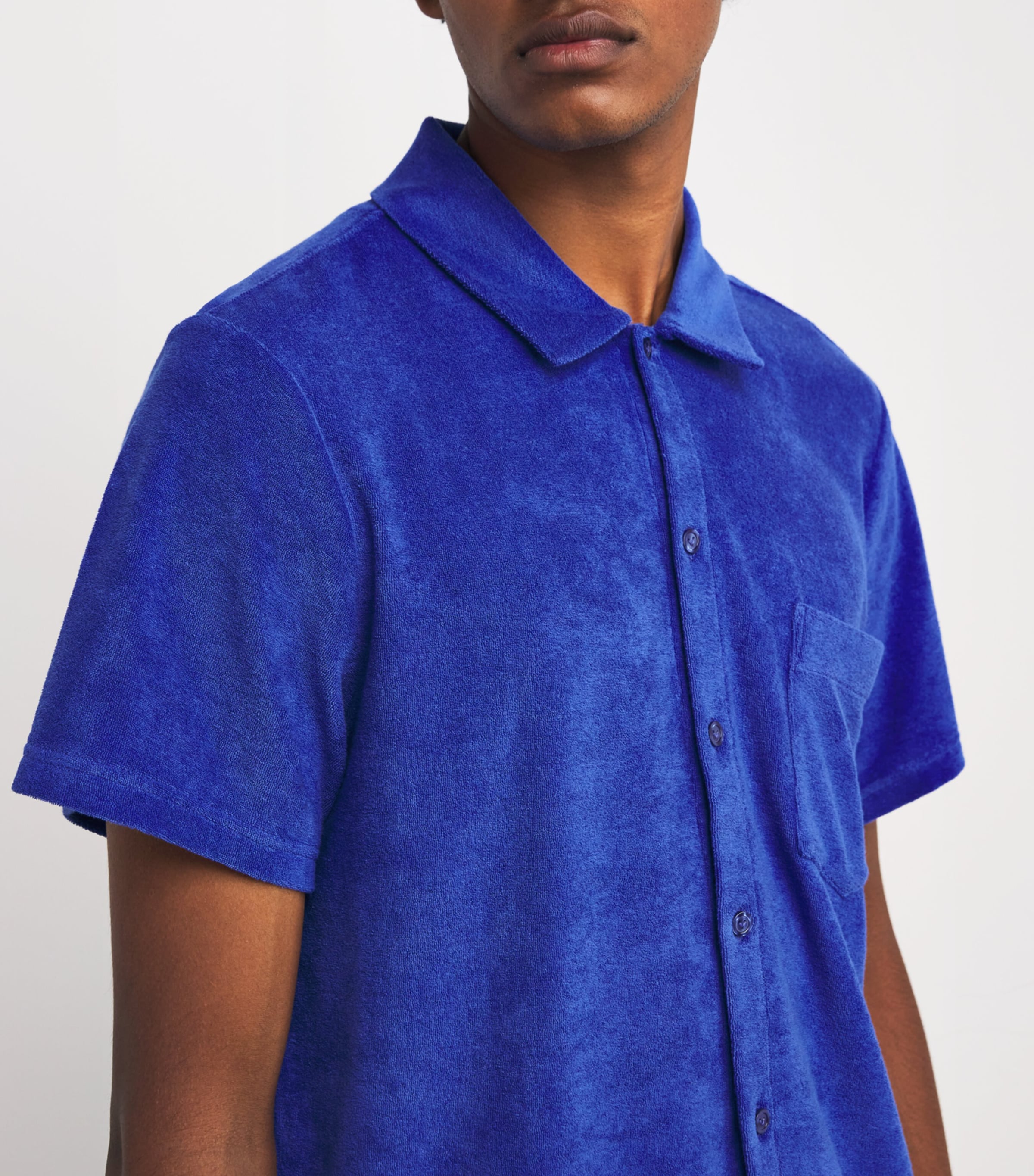 Cotton-Blend Terry Charli Shirt 613-MARRAKECH Image 6