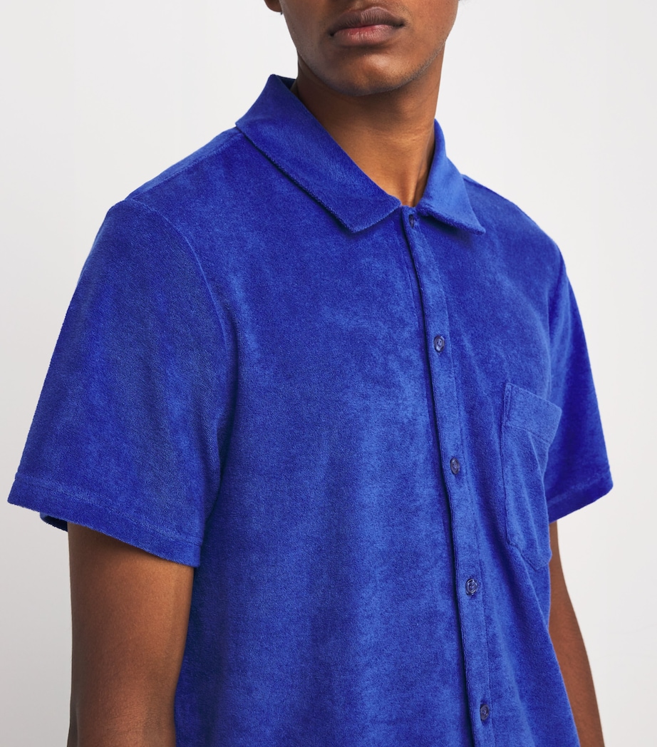 Cotton-Blend Terry Charli Shirt 613-MARRAKECH Image 6