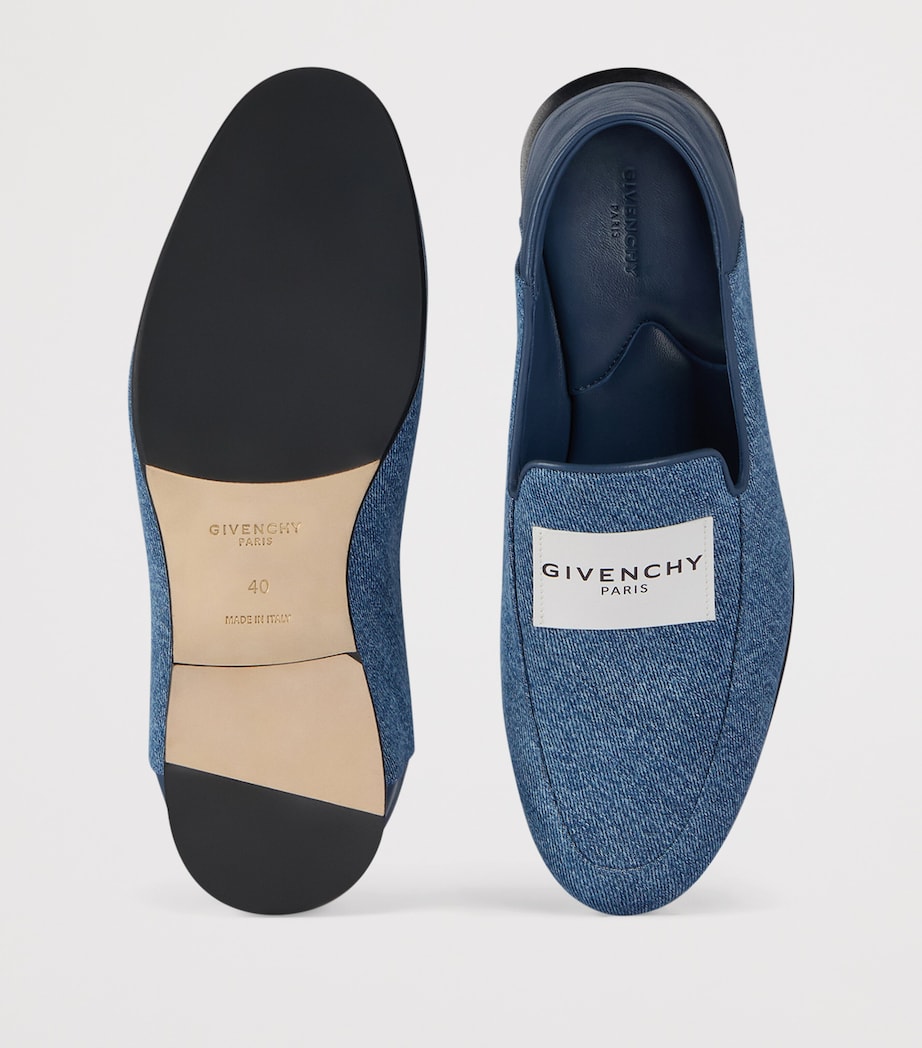 Denim Logo Loafers DENIM BLUE Image 4