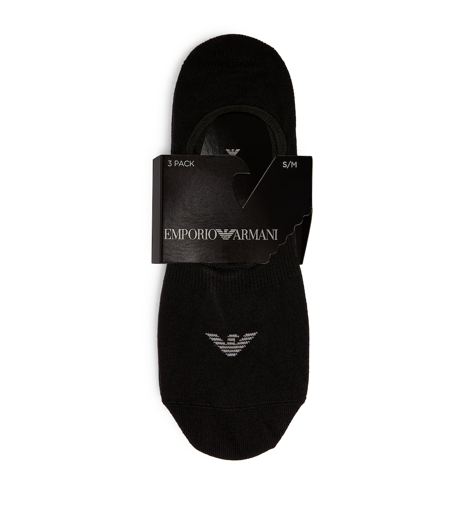 Invisible Socks (Pack of 2) 00220 BLACK Image 1