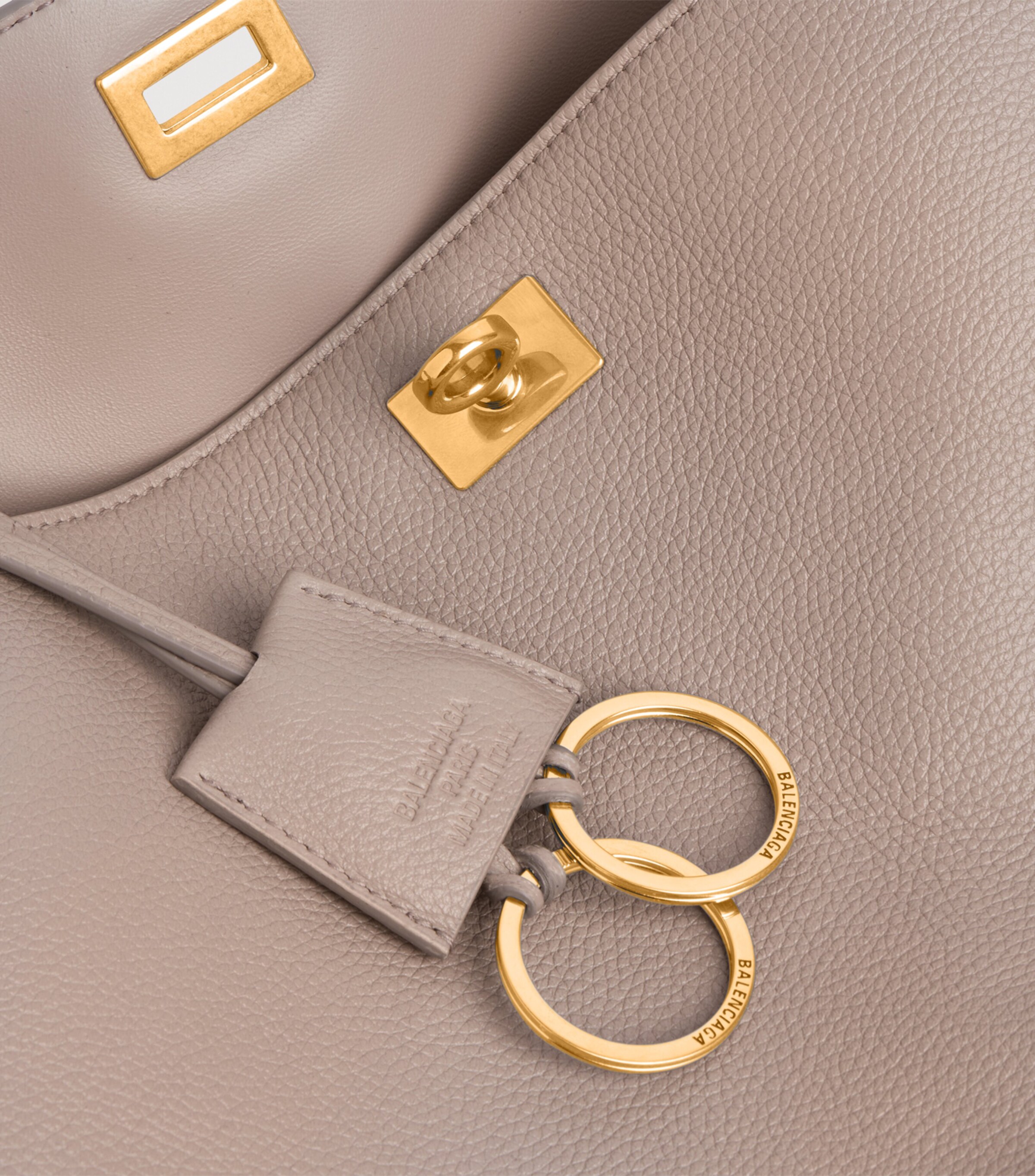 Medium Leather Rodeo Top-Handle Bag 2914 Image 9