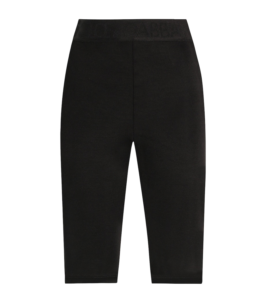Cropped Leggings N0000-BLACK Image 1