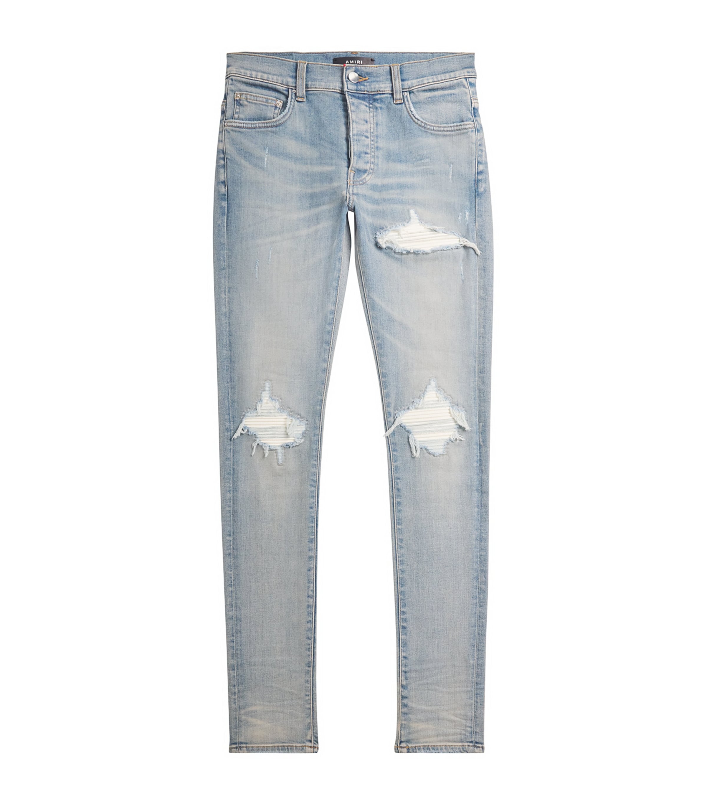 Amiri Suede Straight Mx1 Jeans