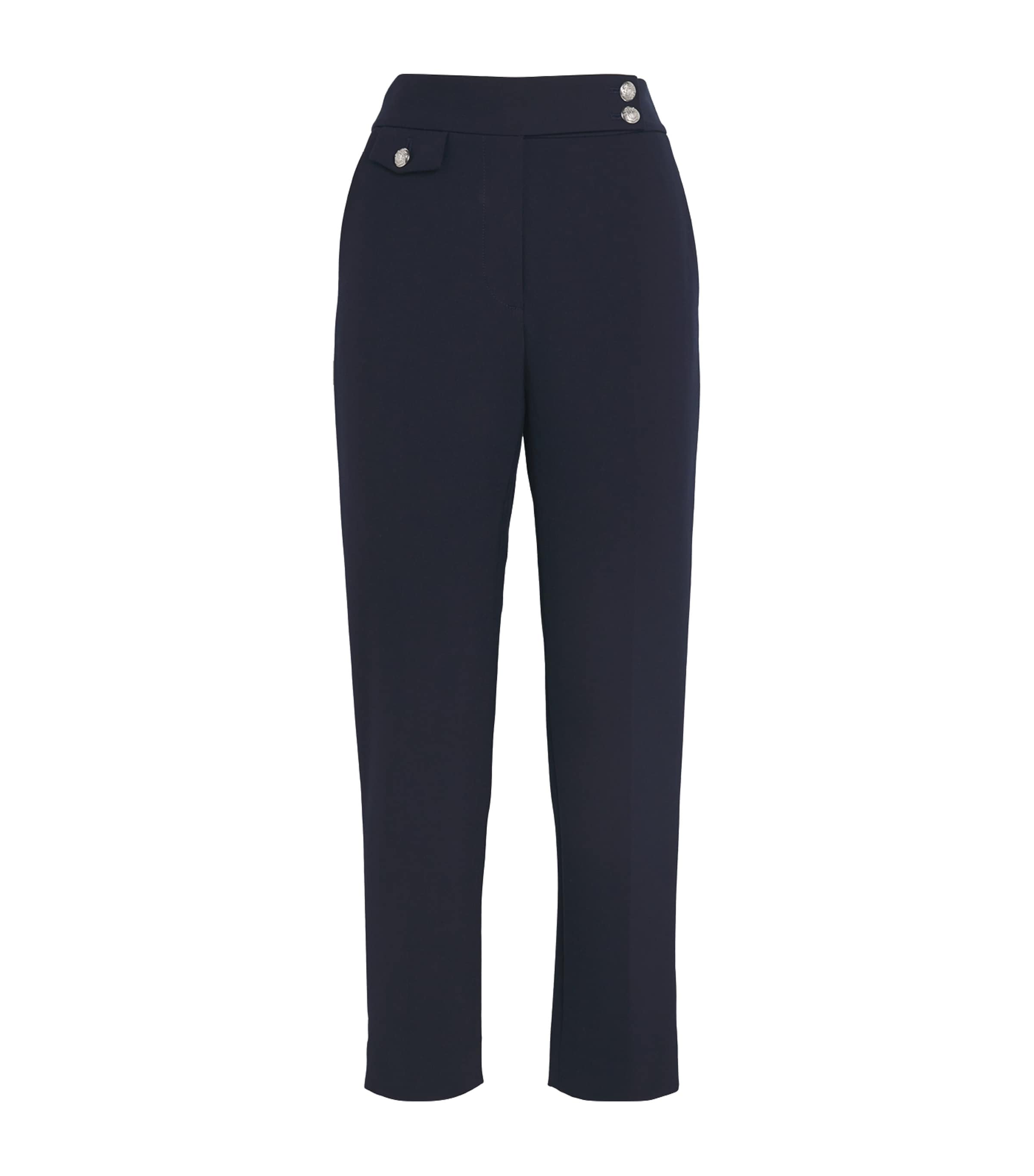 Veronica Beard Renzo Pant Black In Navy