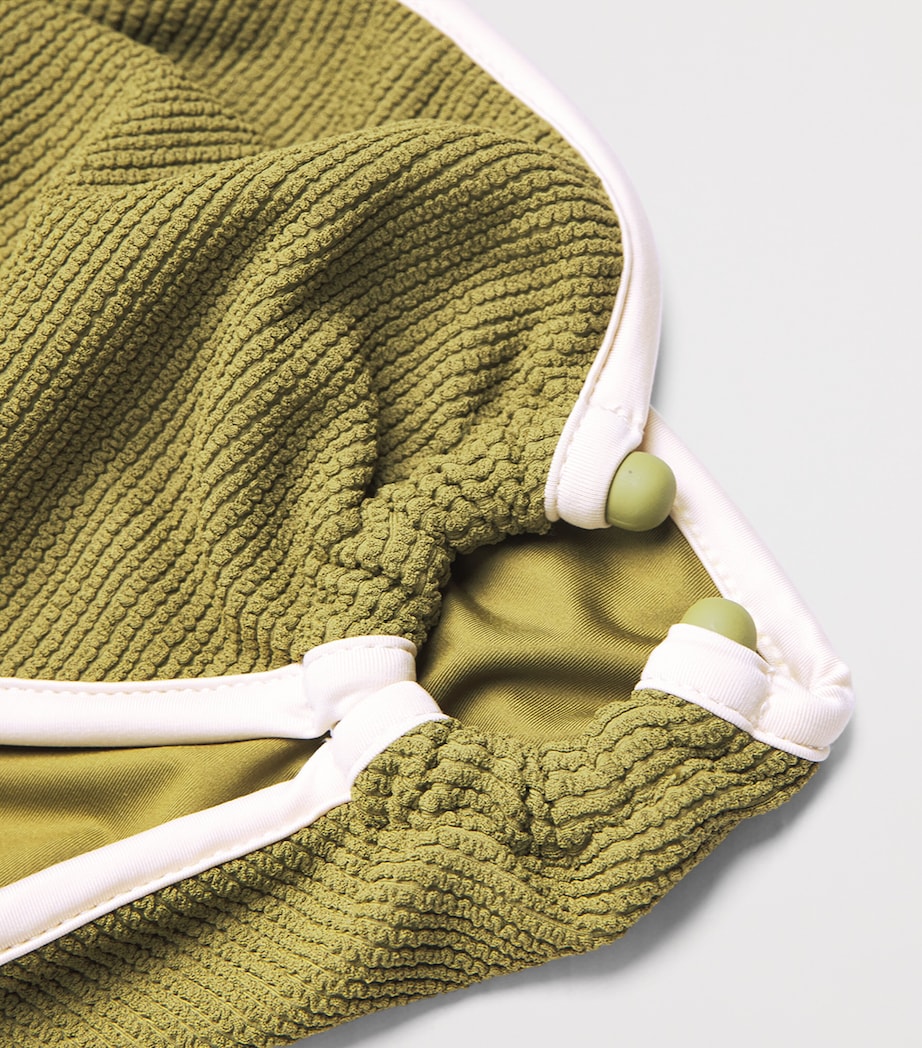 Aquatic Days Bikini Top MAGUEY GREEN /ECRU Image 4