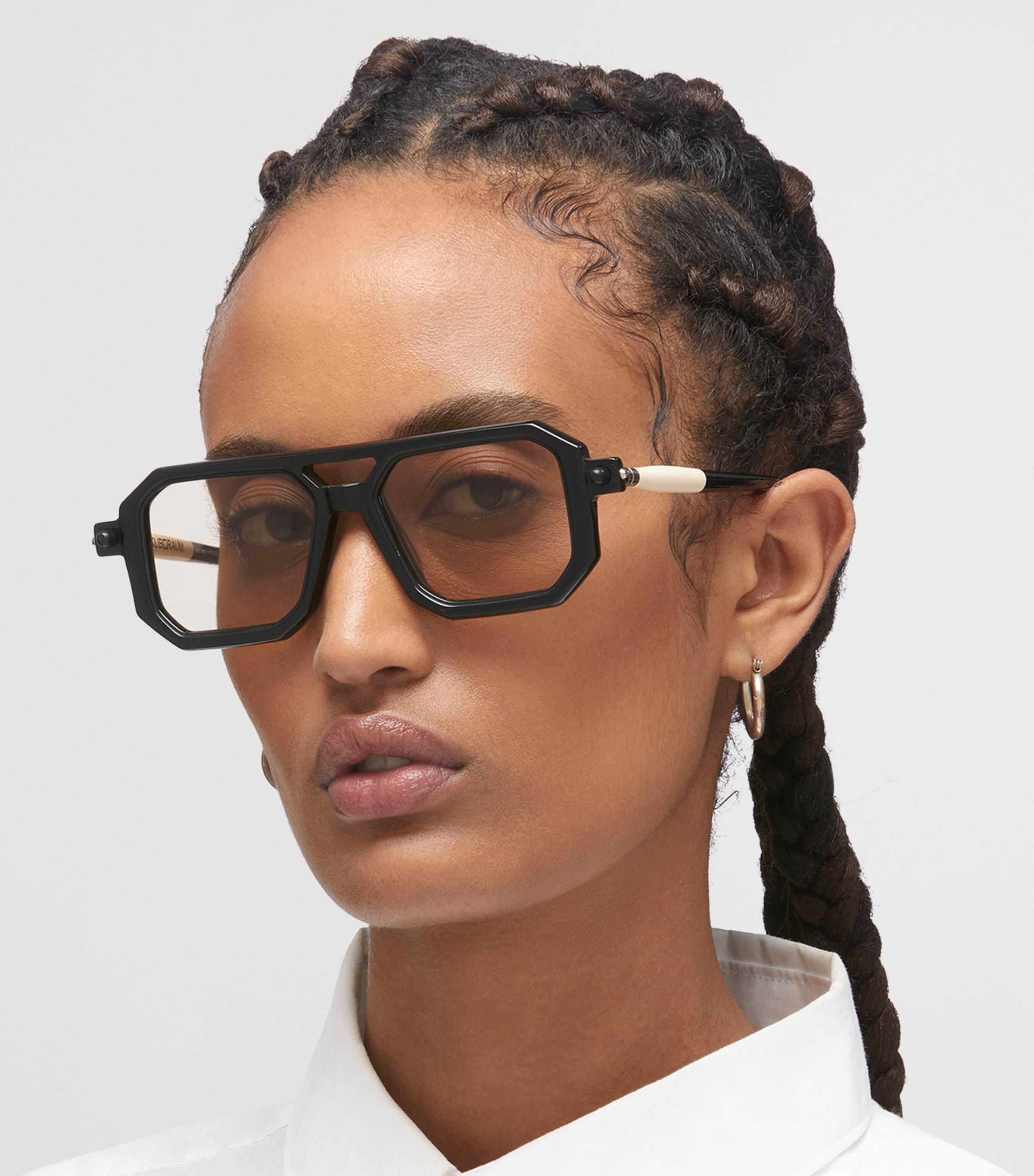 Kuboraum Acetate Mask P8 Sunglasses Light Brown Image 3