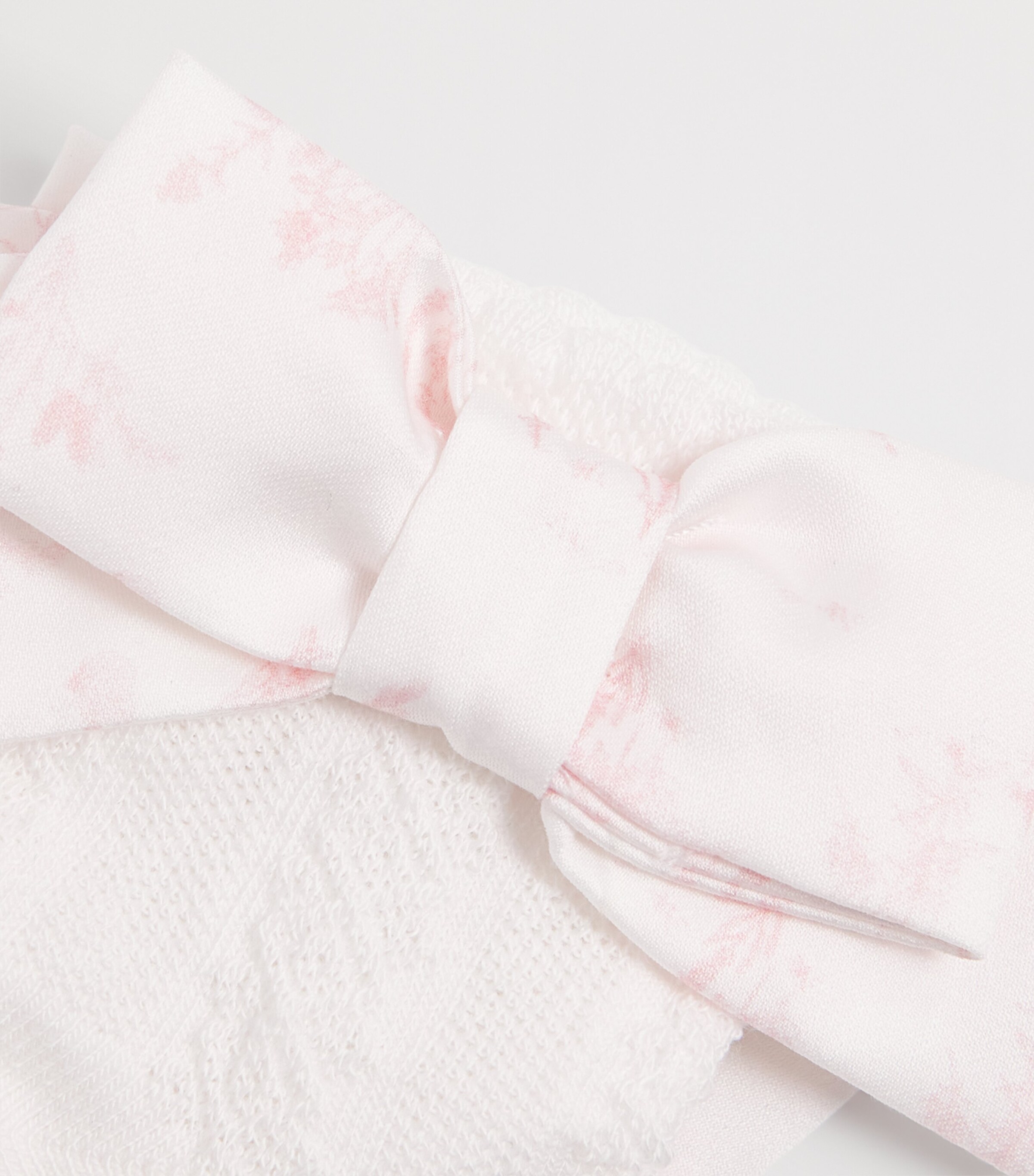 Patachou Liberty Print Socks (0-24 Months) Pink Toile De Jouy Image 2